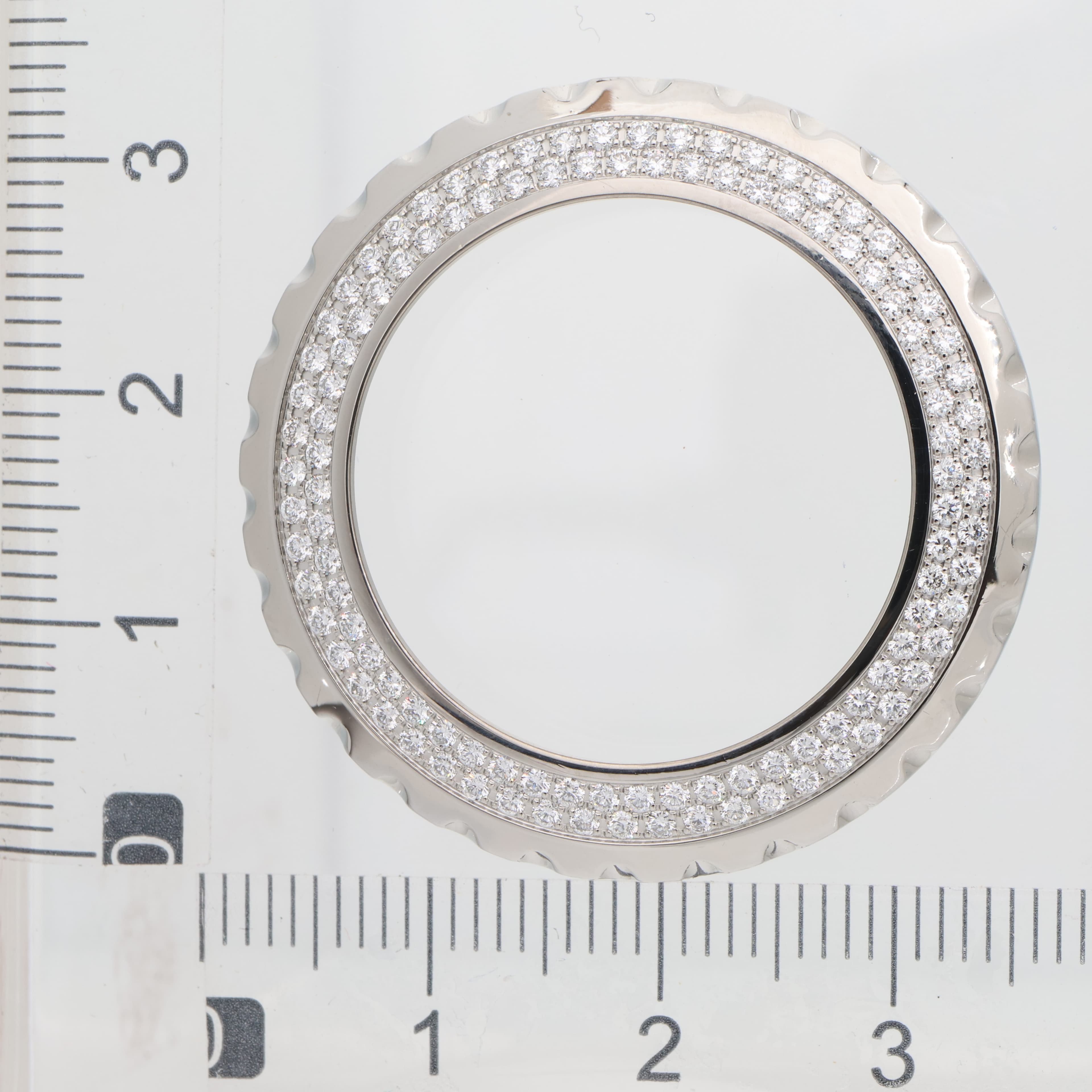 Factory original diamond steel bezel for Chanel J12 33mm model H2123 H0967