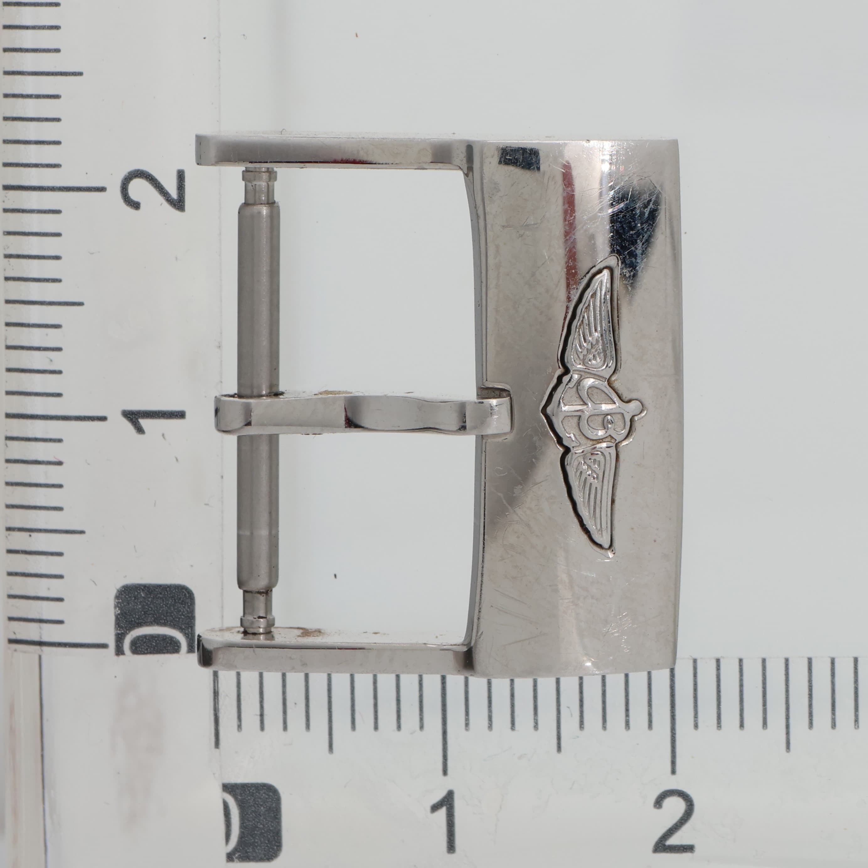 Original 18mm tang buckle for Breitling