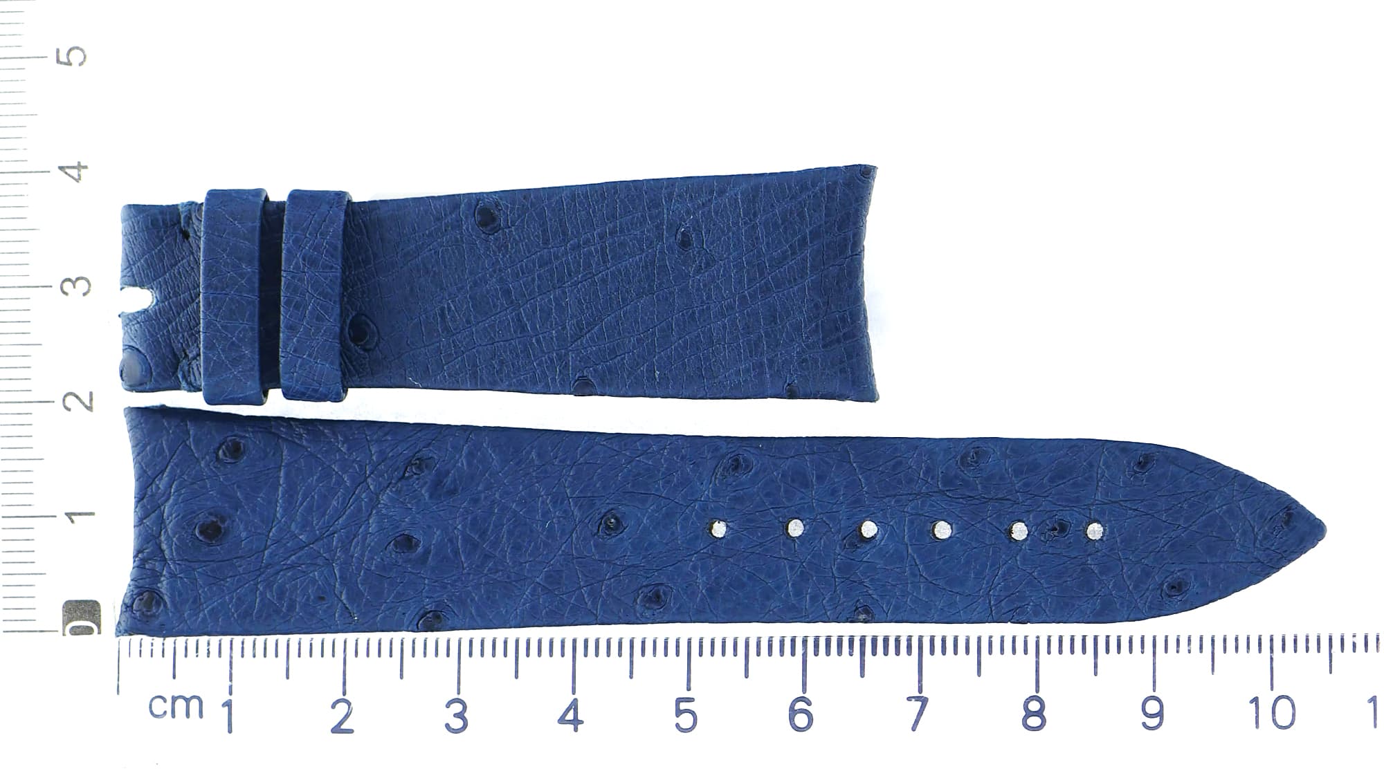 Unworn factory original Audemars Piguet blue leather strap 20x16mm