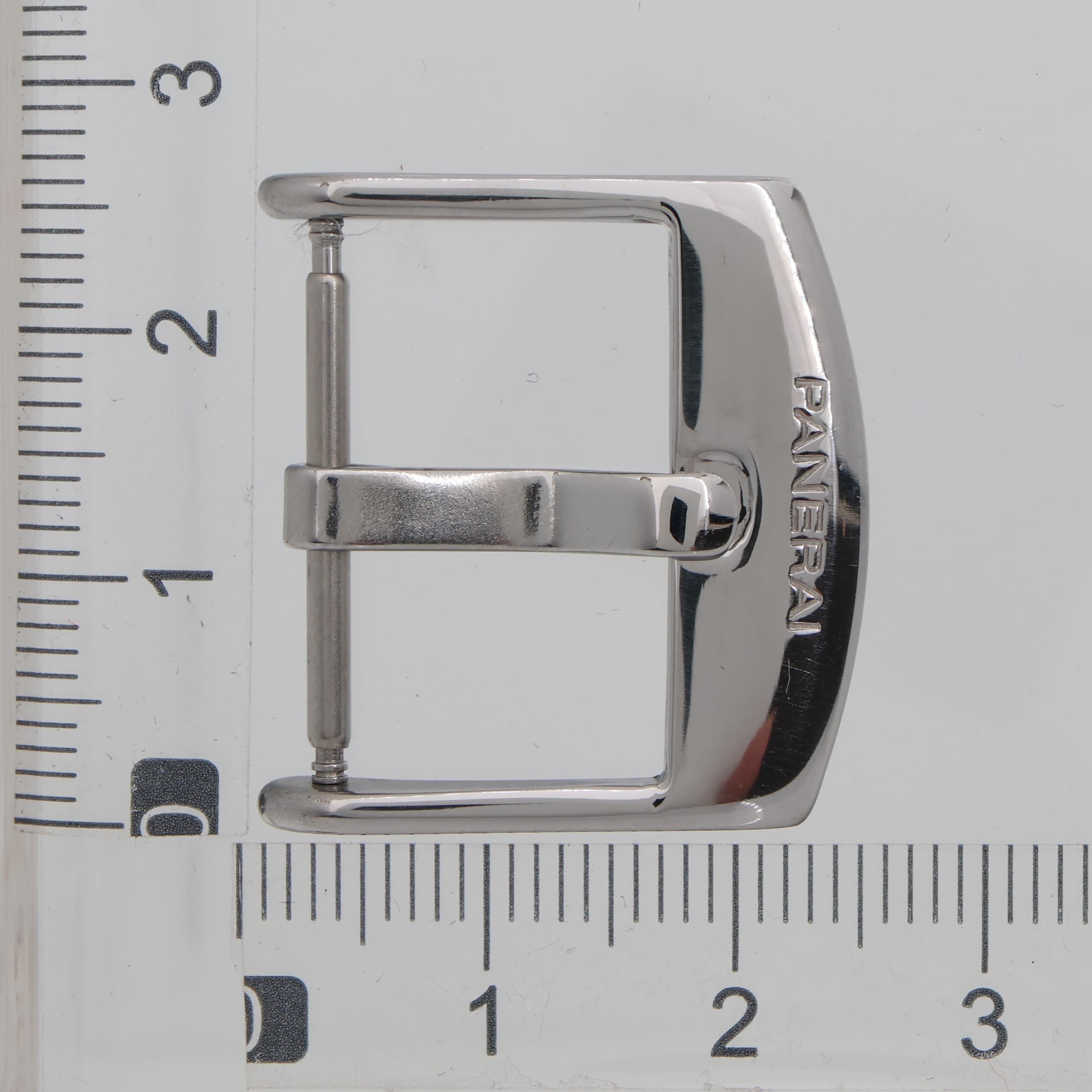 Factory original steel 22mm tang buckle for Panerai