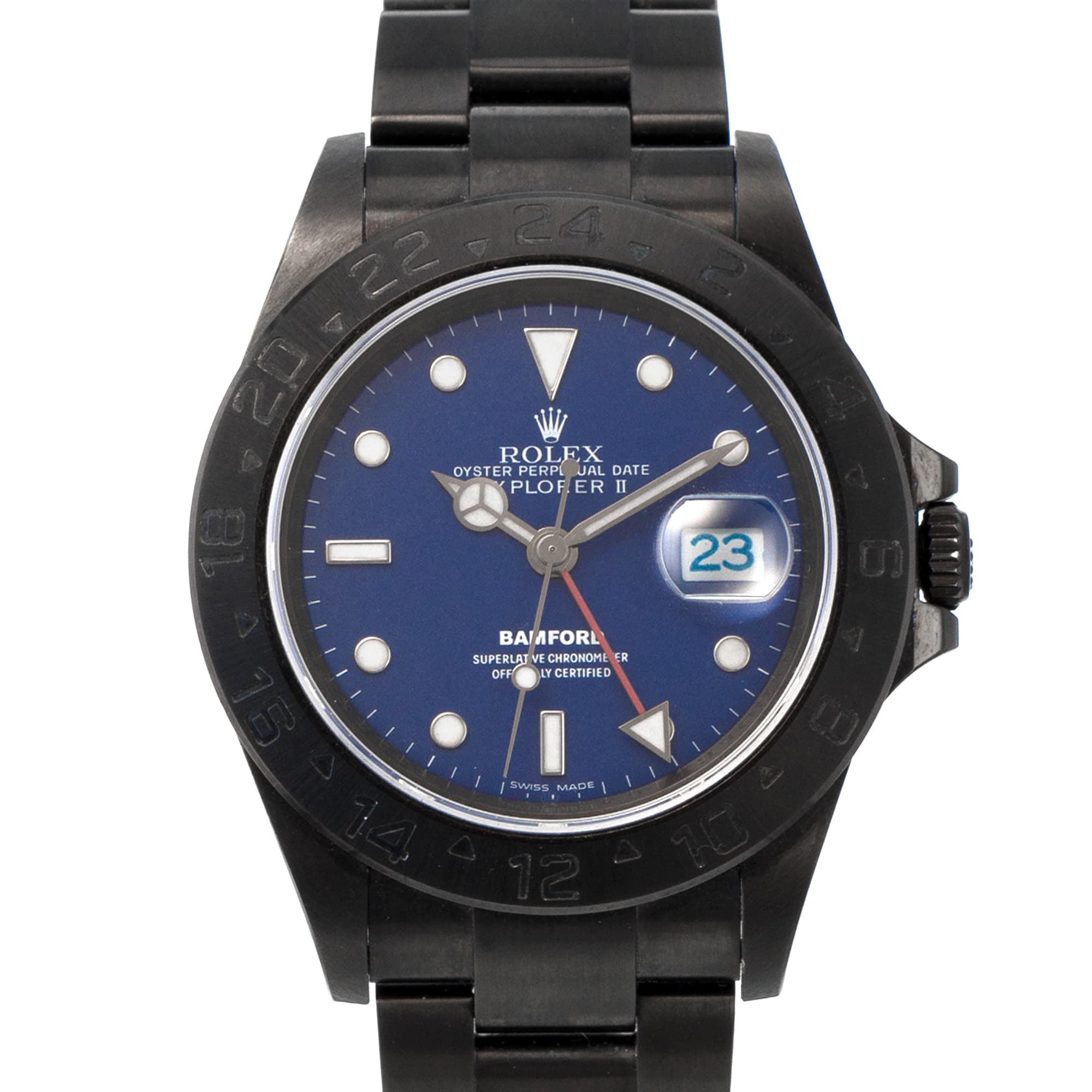 Rolex Explorer II 16570 Bamford Limited Edition PVD