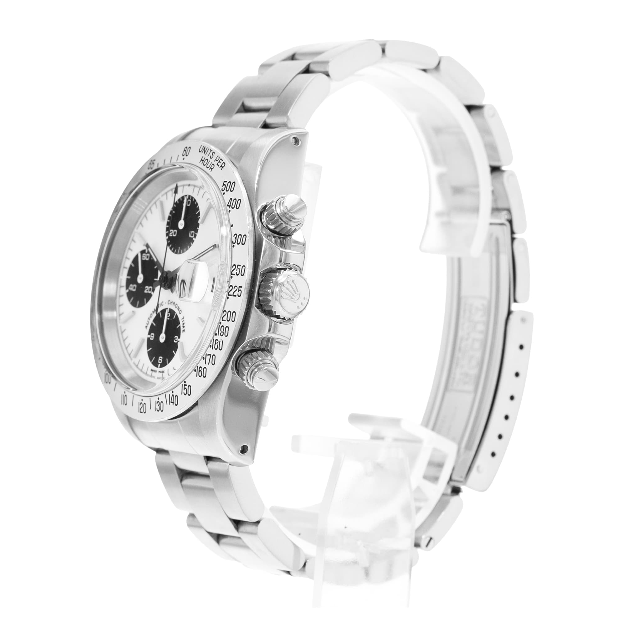 Tudor Oysterdate Big Block 79180 40mm Vintage White Dial Steel Mens Watch 1993