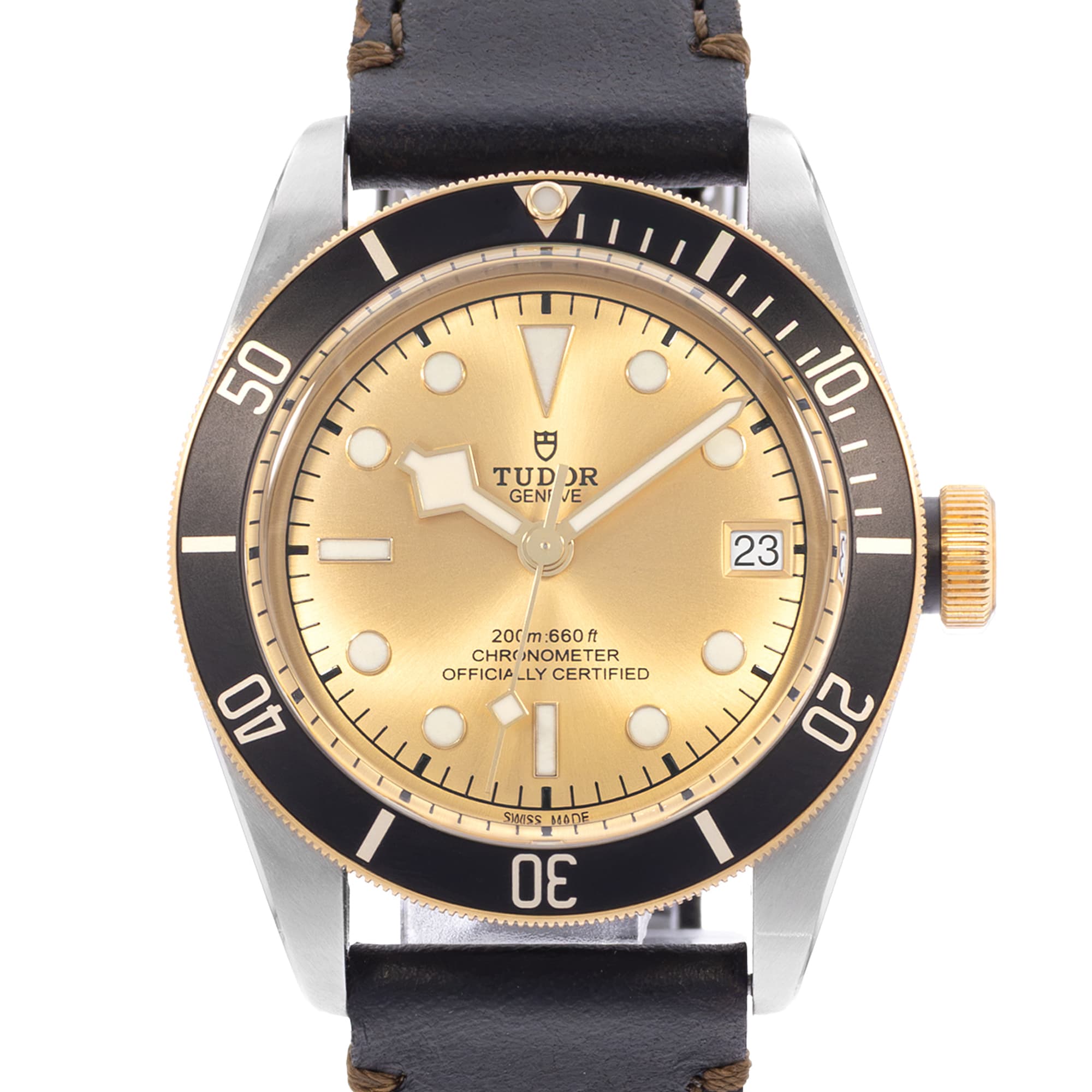 Tudor Black Bay 79733N-0003 41mm Champagne Steel Gold Mens Watch Box Card 2022