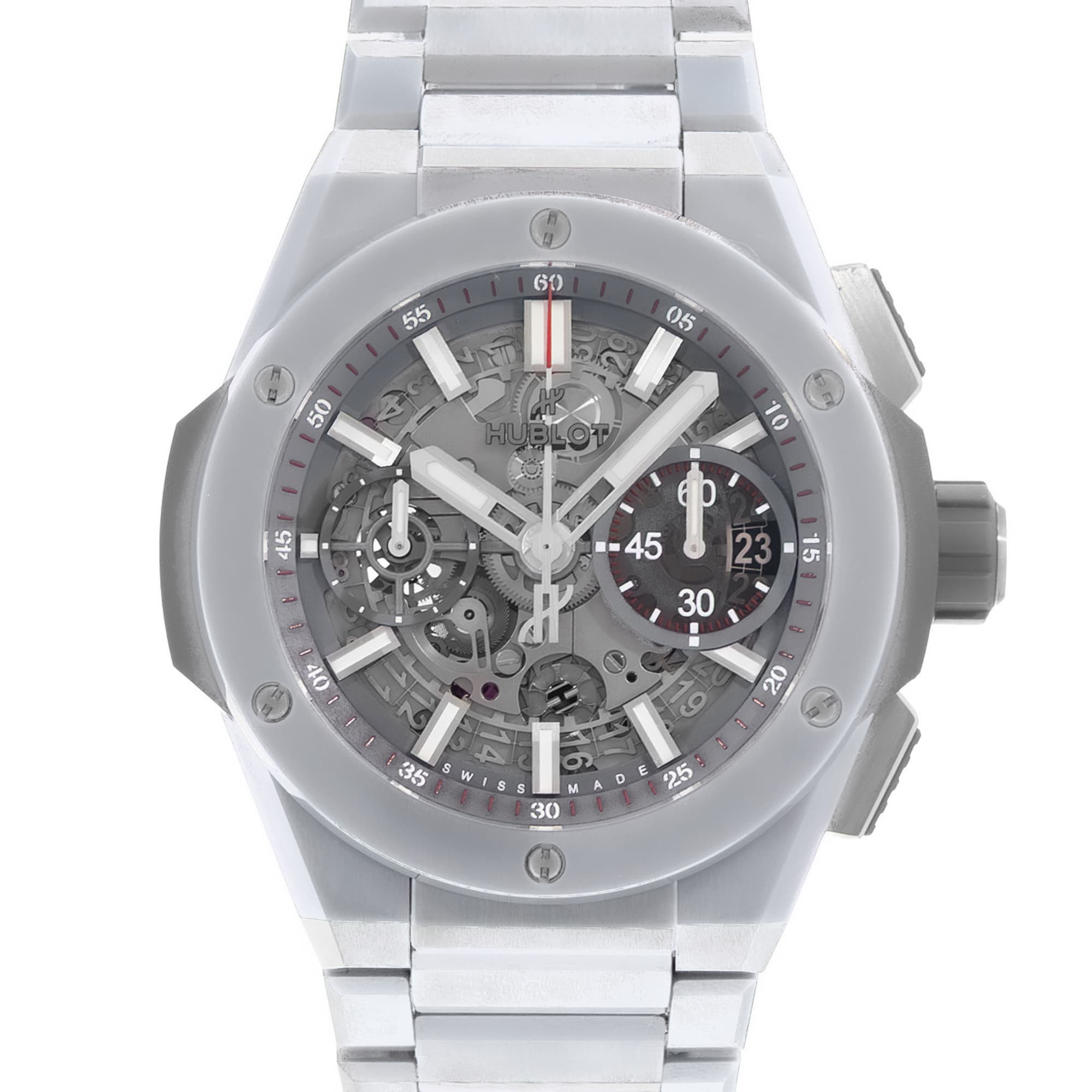 Hublot Big Bang 451.FX.6923.FX 42mm Ceramic Chronograph Mens Watch Card