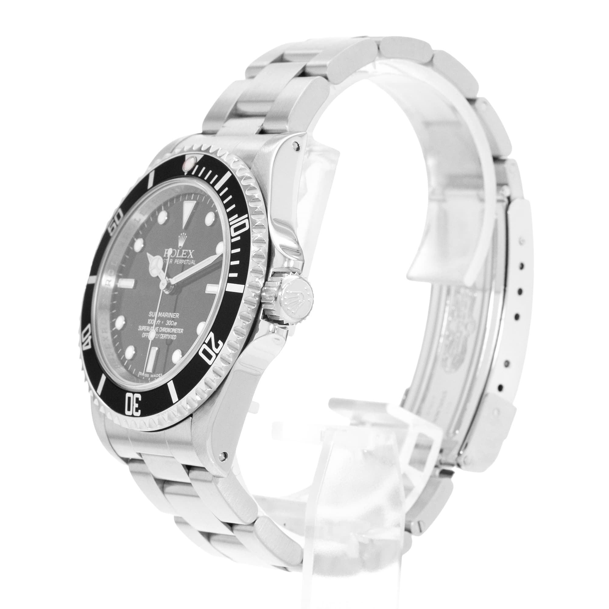 Rolex Submariner No Date 14060 40mm Black Dial Steel Oyster Mens Watch