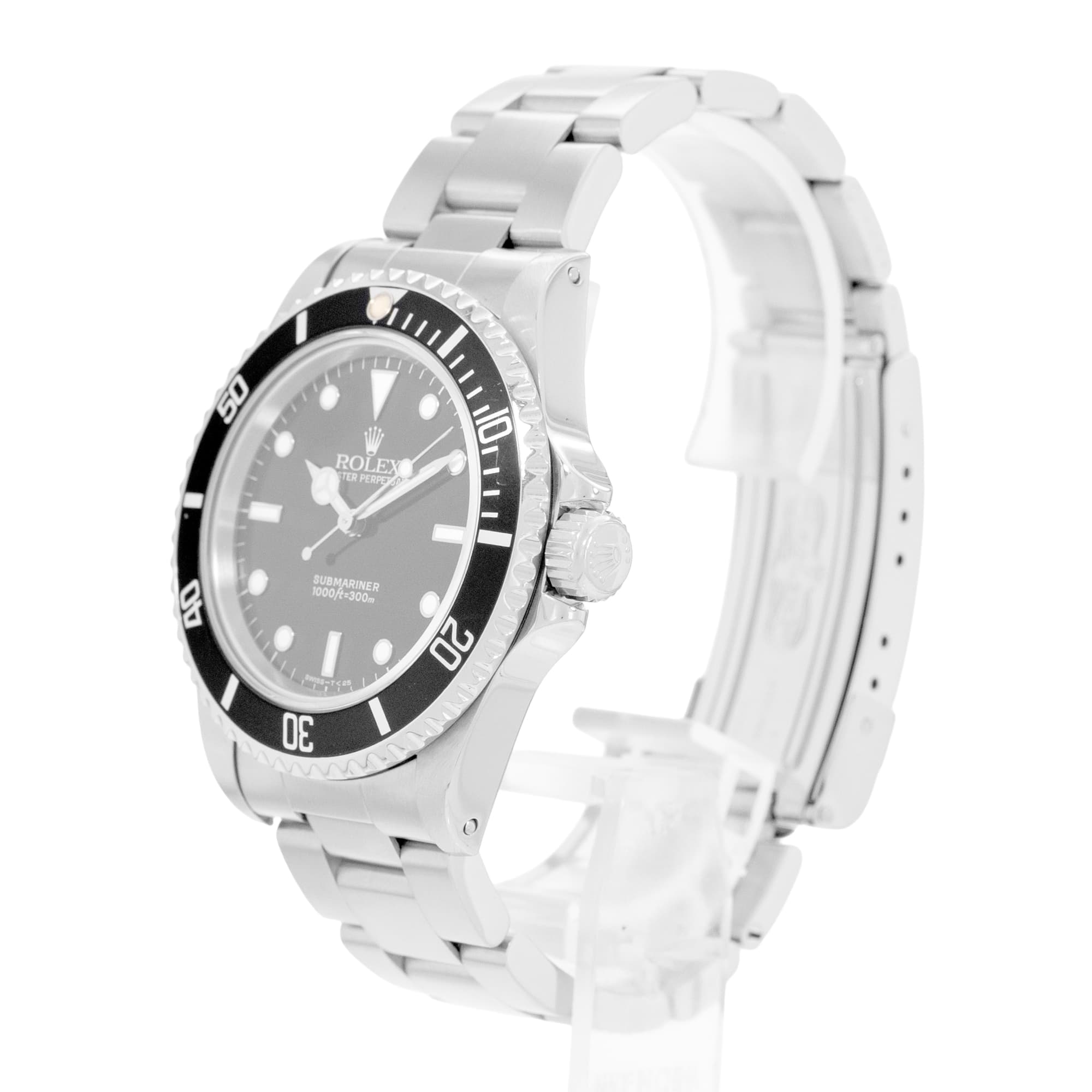Rolex Submariner No Date 14060 40mm Black Dial Steel Automatic Mens Watch