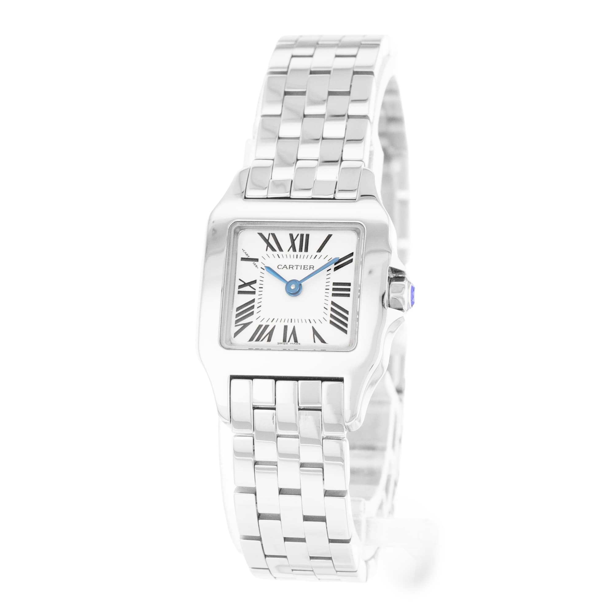 Cartier Santos Demoiselle W25064Z5 2698 20mm Small Steel Ladies Watch
