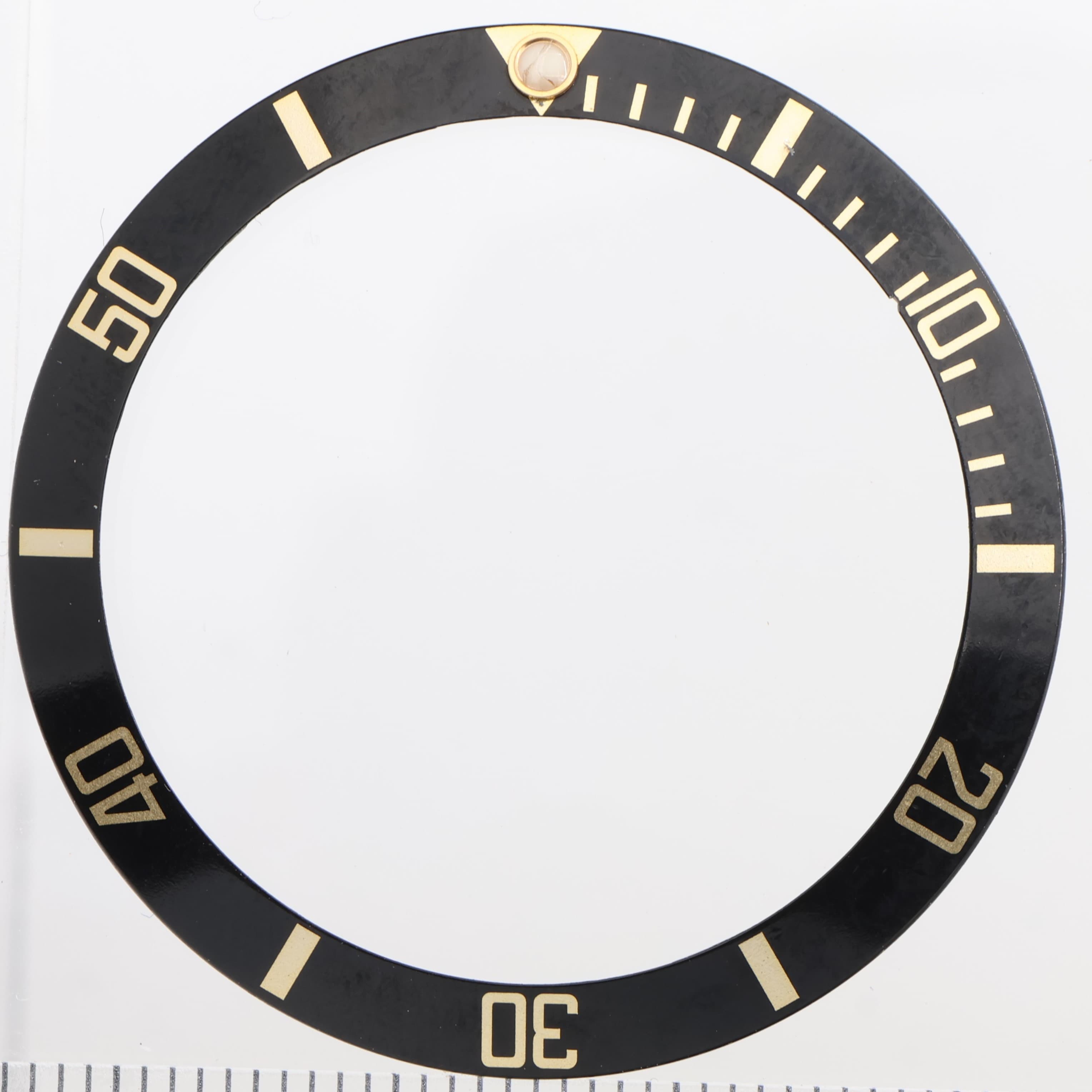 Factory original insert bezel for Rolex Sapphire Submariner 16613