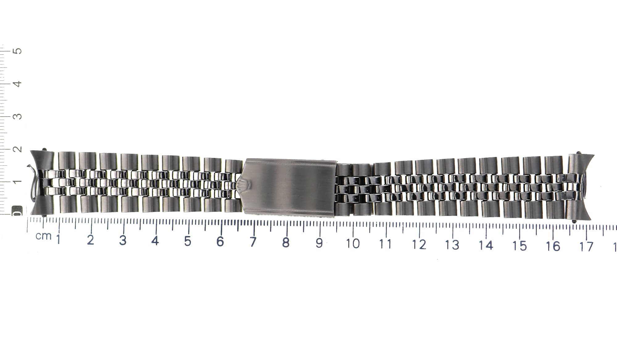Rare vintage original oval folded Jubilee links watch band for Rolex