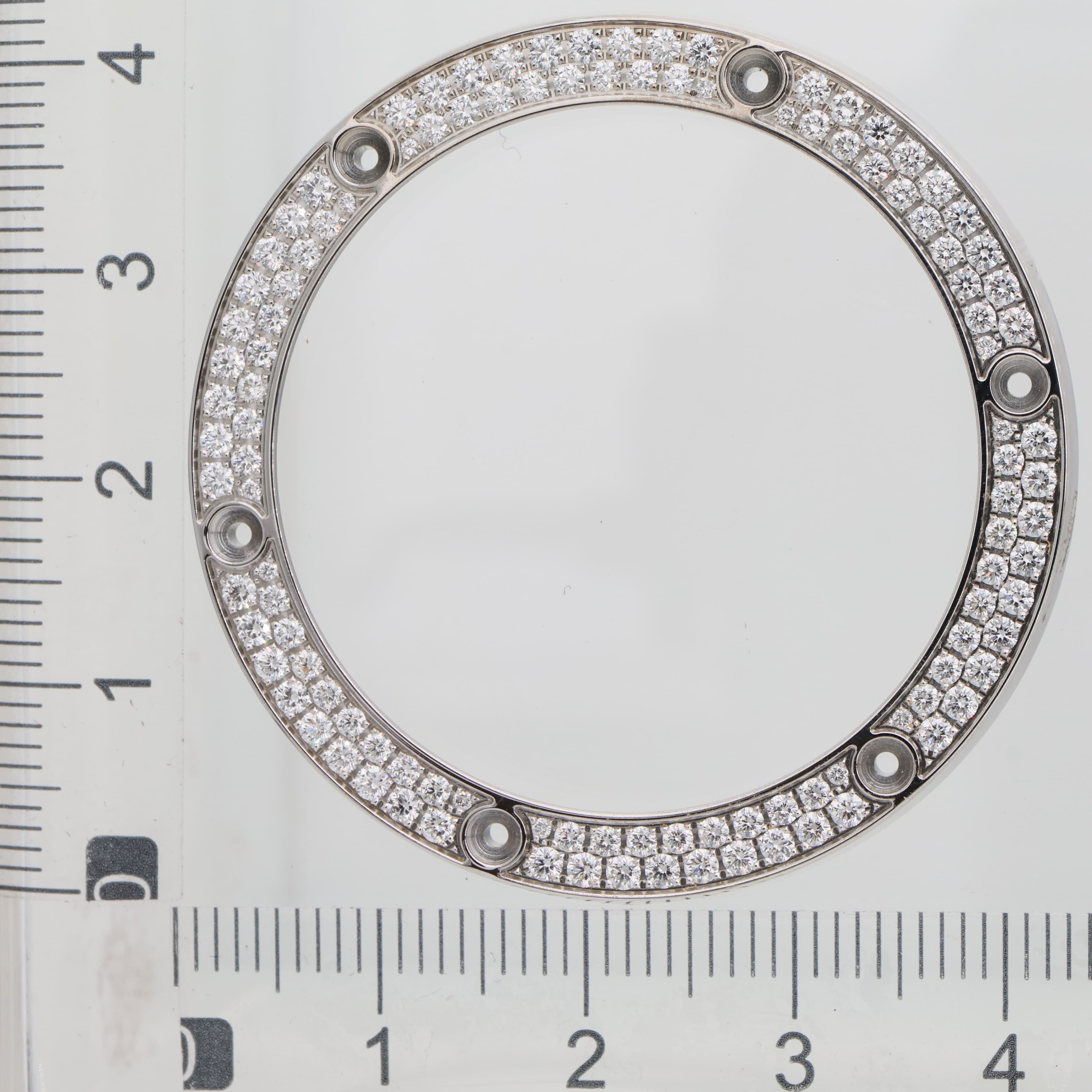 Factory original diamond steel bezel for Hublot Big Bang 44mm