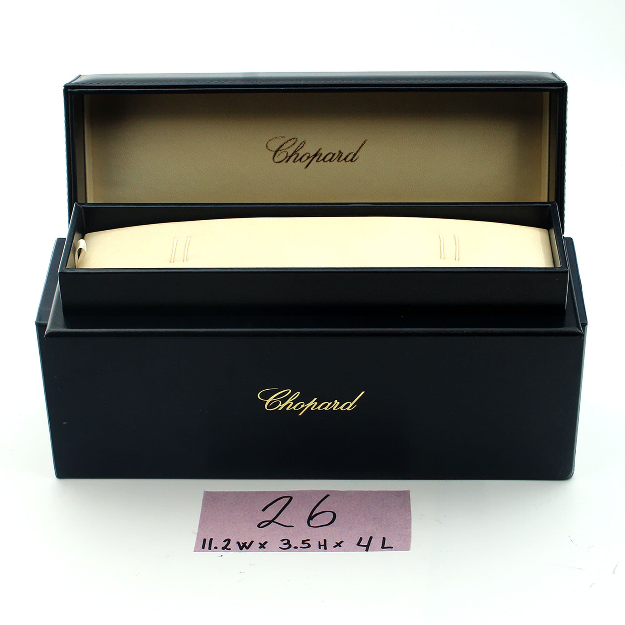 Box Chopard 11.2W x 3.5H x 4L