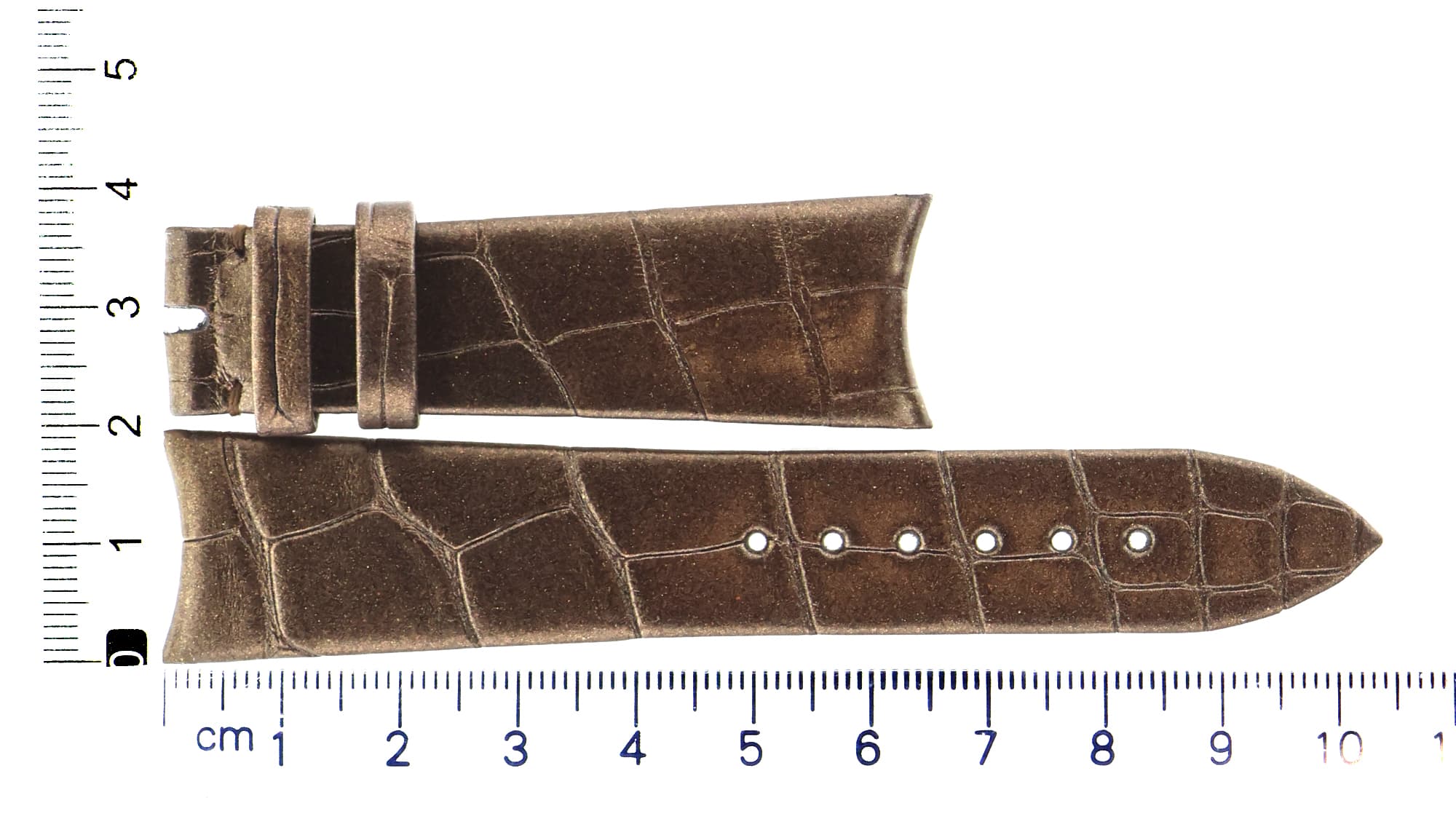 Unworn factory Audemars Piguet brown leather strap 20x16mm