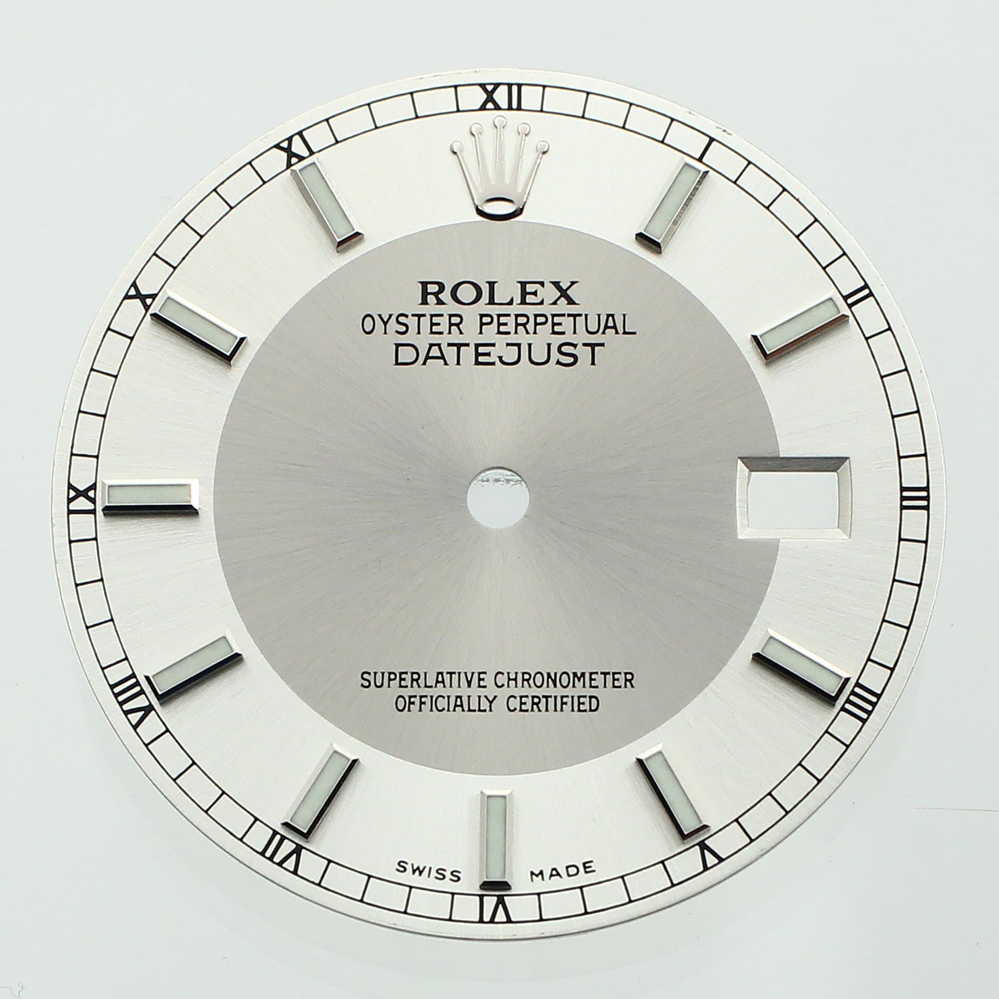 dial 18k Yellow Gold 36 for Rolex Silver