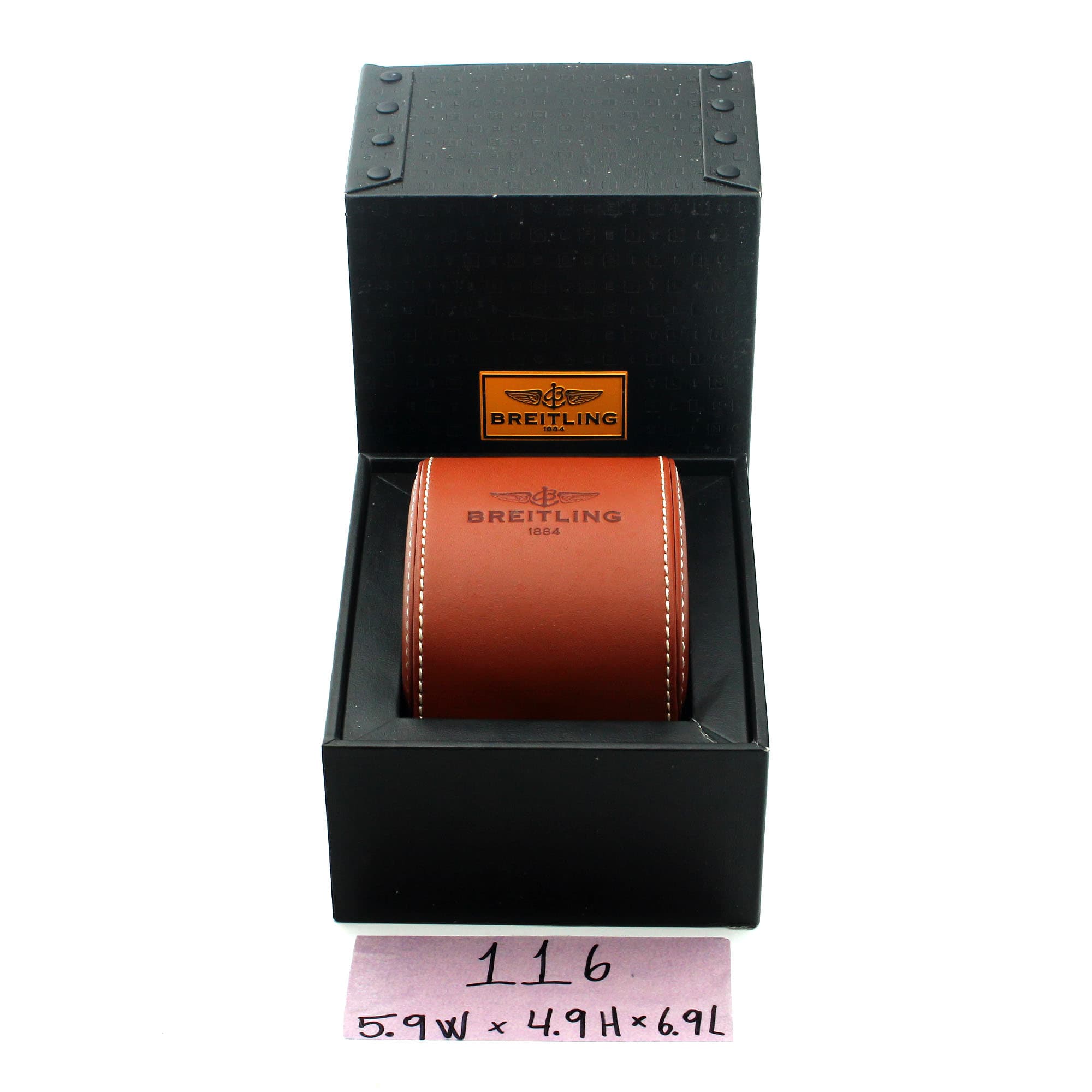 Box Breitling 5.9W x 4.9H x 6.9L