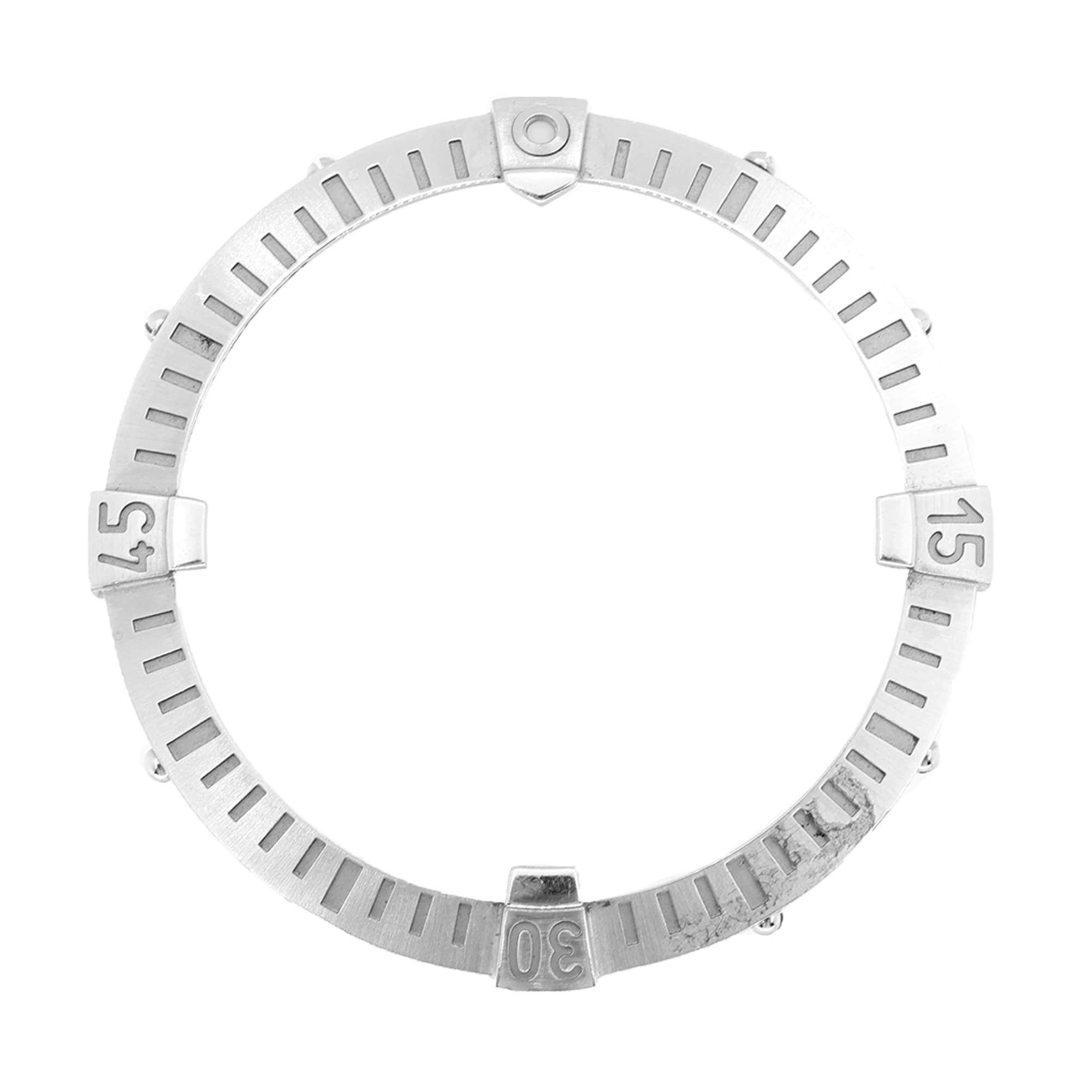 Factory original steel bezel for Breitling Avenger side screws included