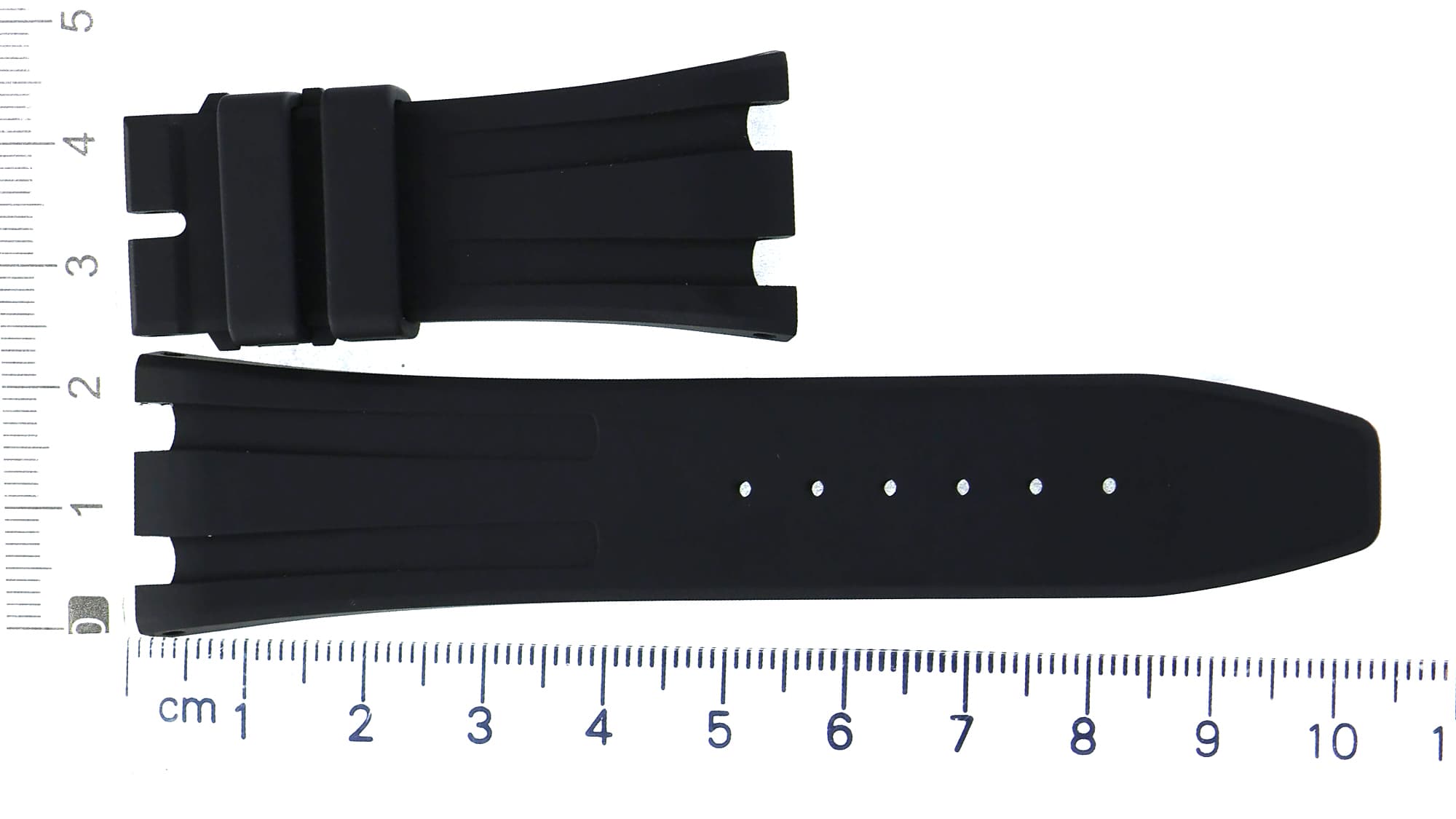 Unworn factory Audemars Piguet black rubber strap for offshore 23.5x18mm