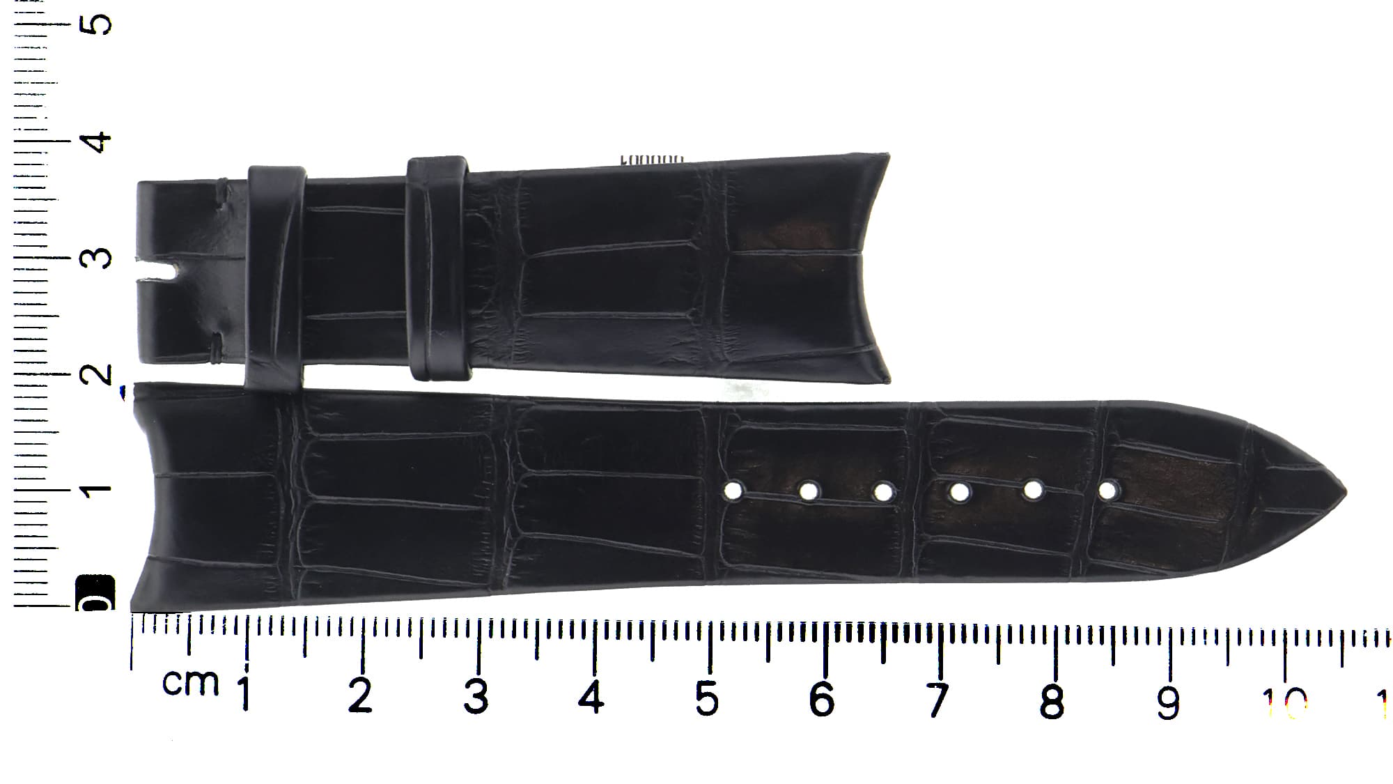 Factory original Audemars Piguet black leather strap 20x16mm
