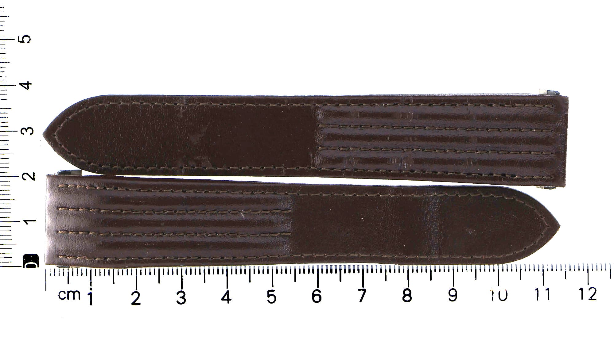 Original Cartier brown leather strap 20 x16 mm for Roadster stain on the back