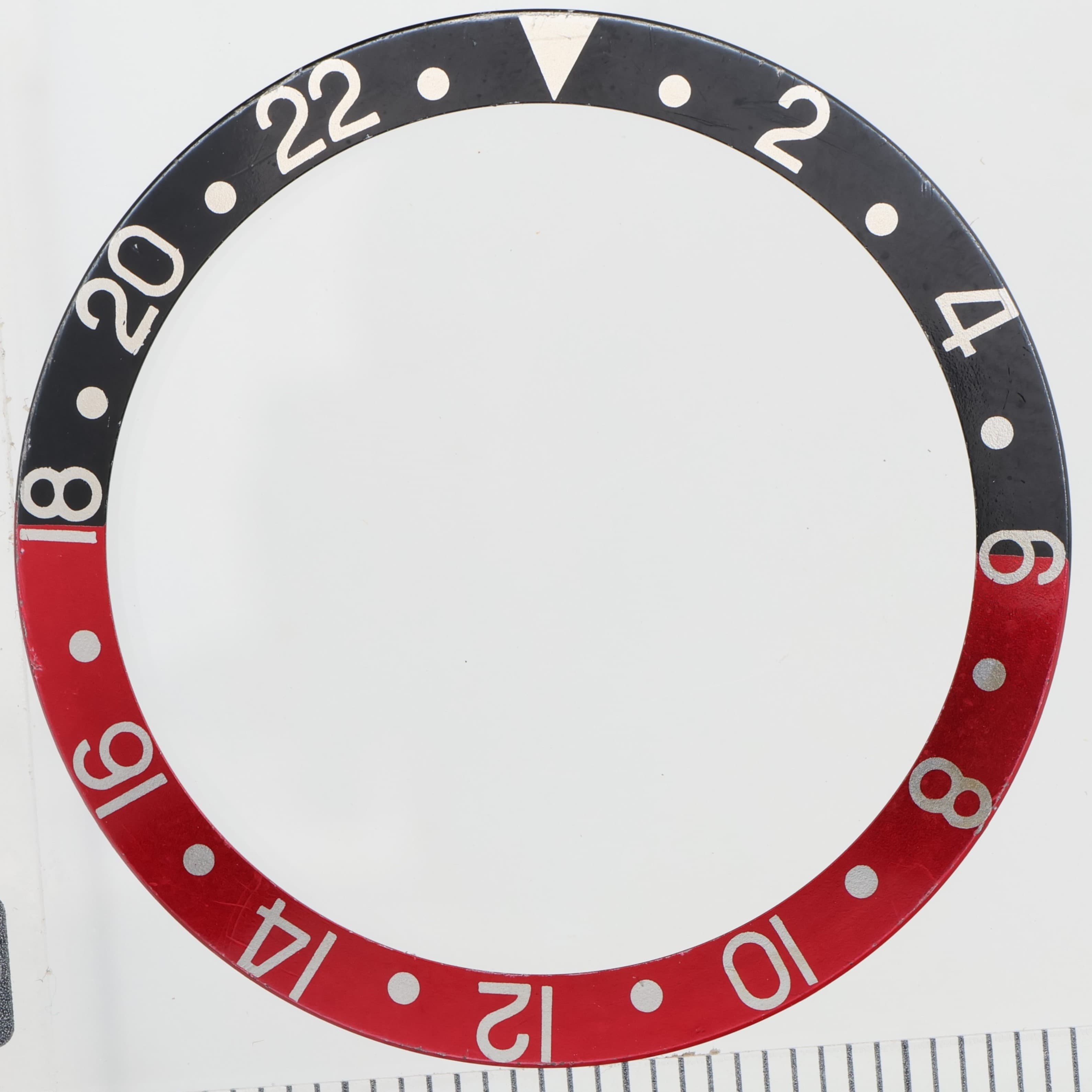Factory original insert bezel for Rolex GMT 16710