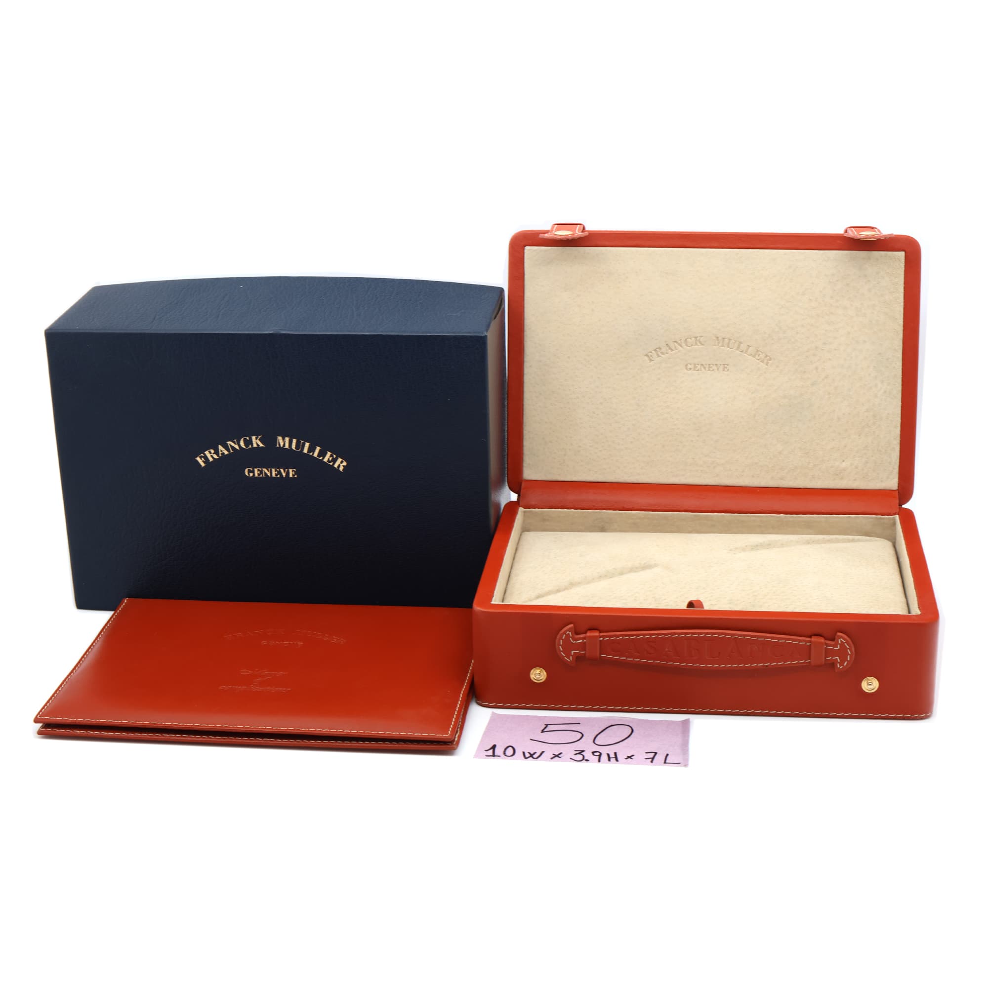 Box Franck Muller 10W x 3.9H x 7L