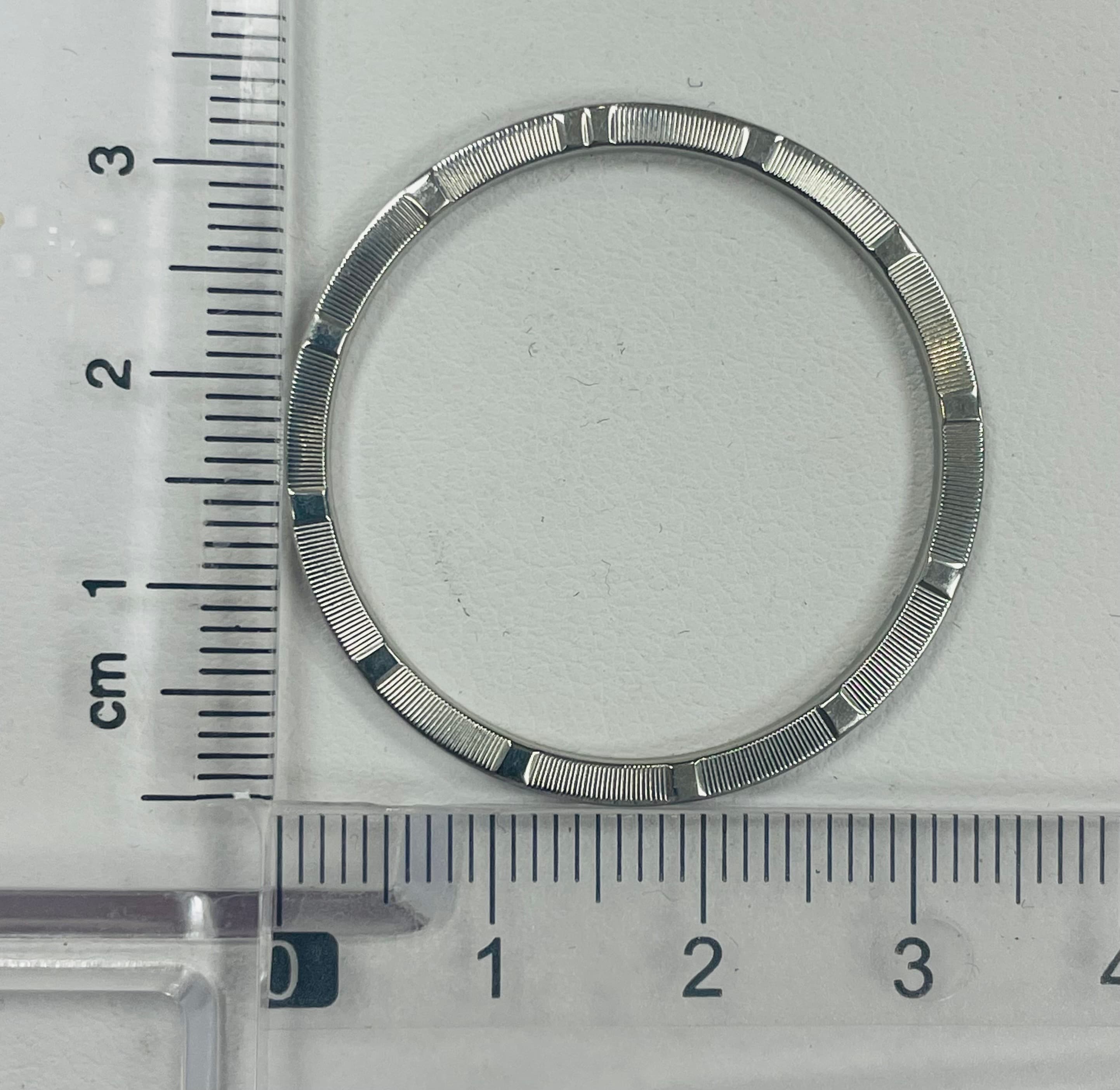 Engine turn bezel Original bezel for Rolex Oyster precision 36mm reference 6425