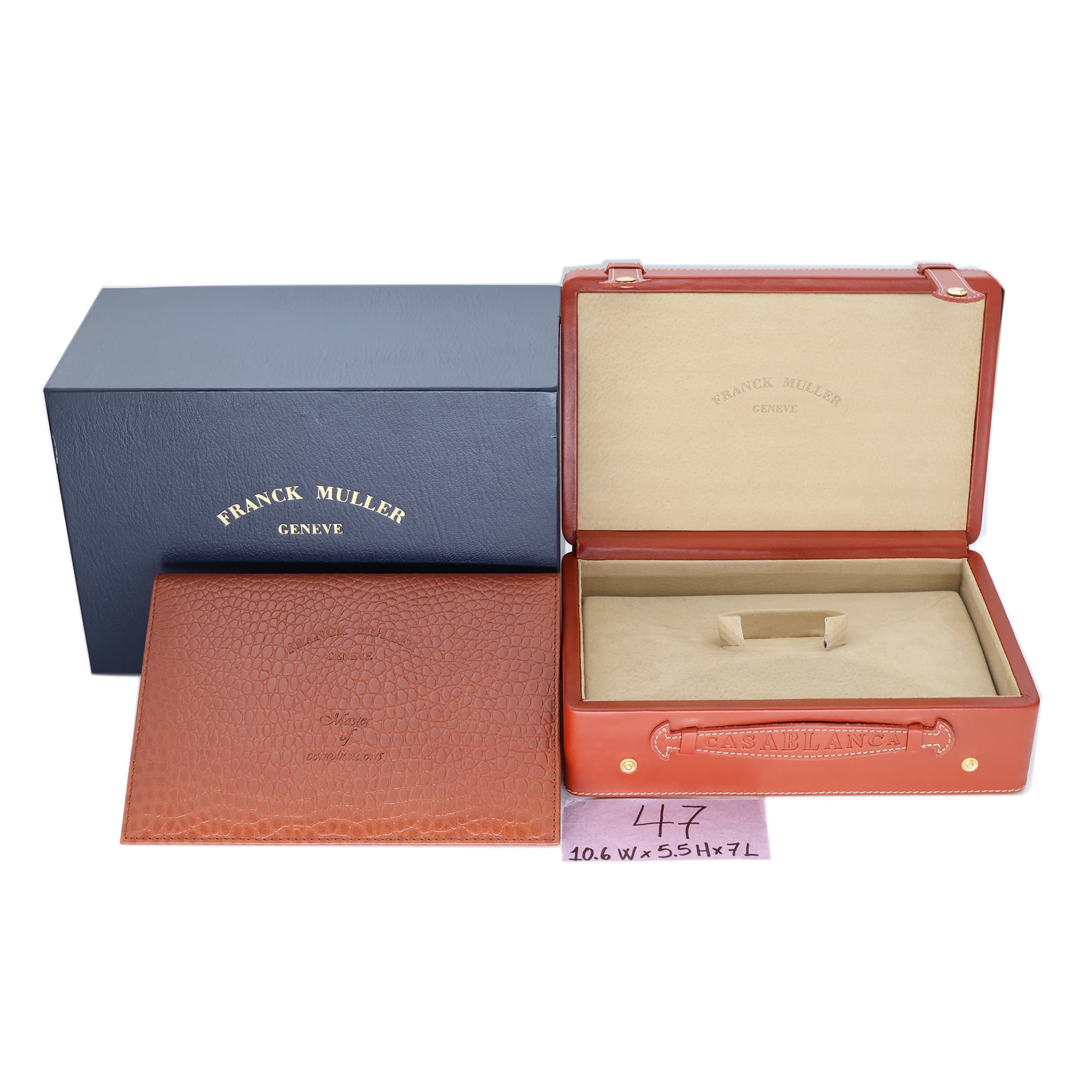 Box Franck Muller 9W x 4.4H x 7L
