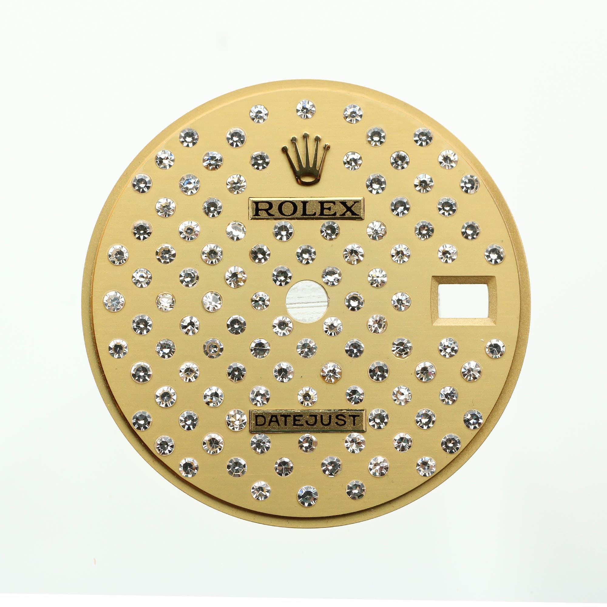 Pleiad dial 18k Yellow Gold factory diamonds for Rolex Datejust 26 or 29mm