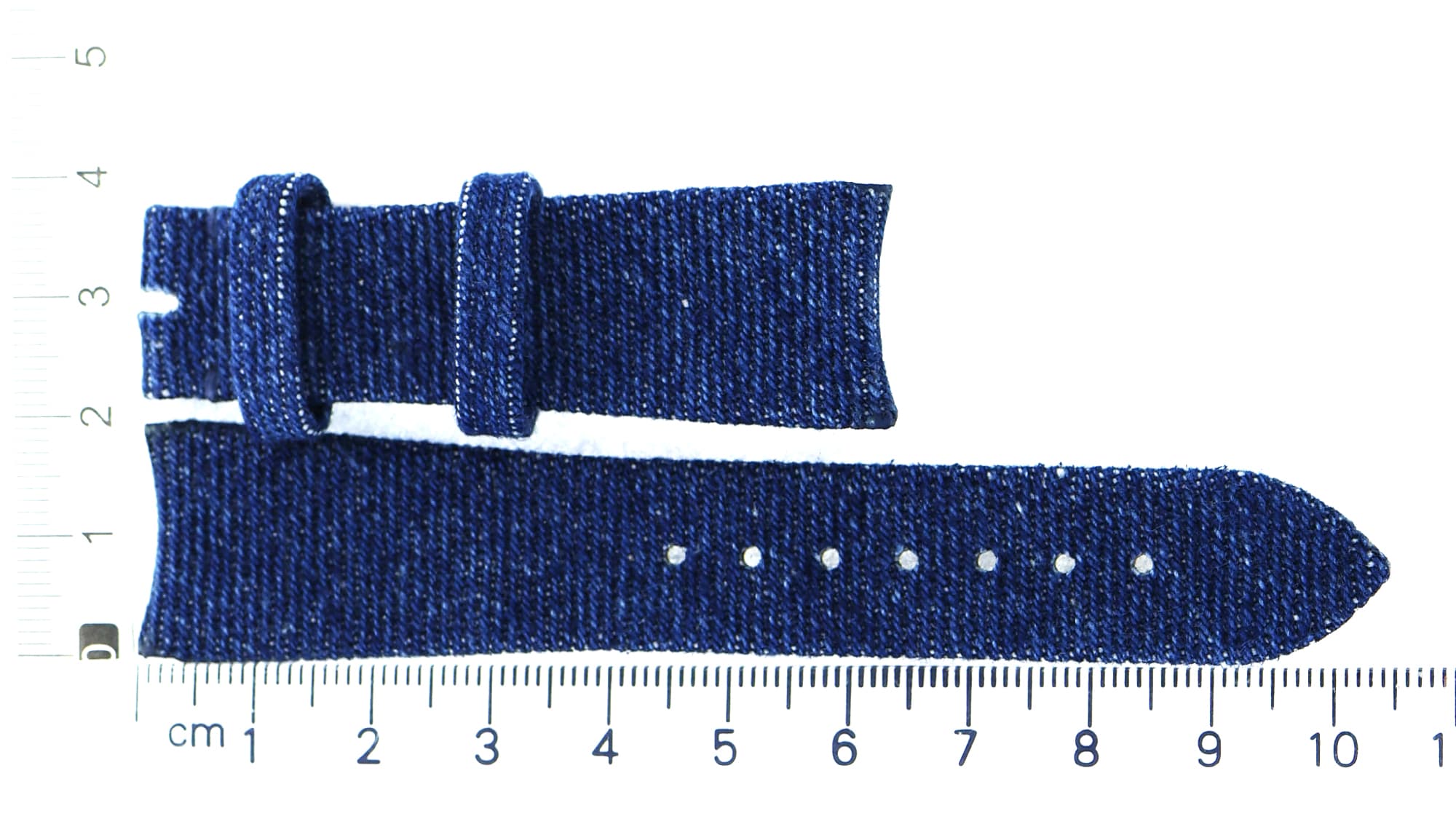 Unworn factory Audemars Piguet blue leather strap 20x16mm