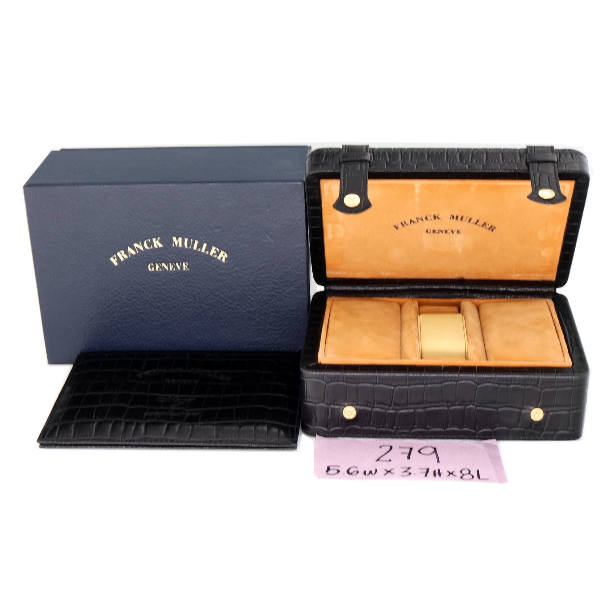 Box Franck Muller 5.6W x 3.7H x 8L