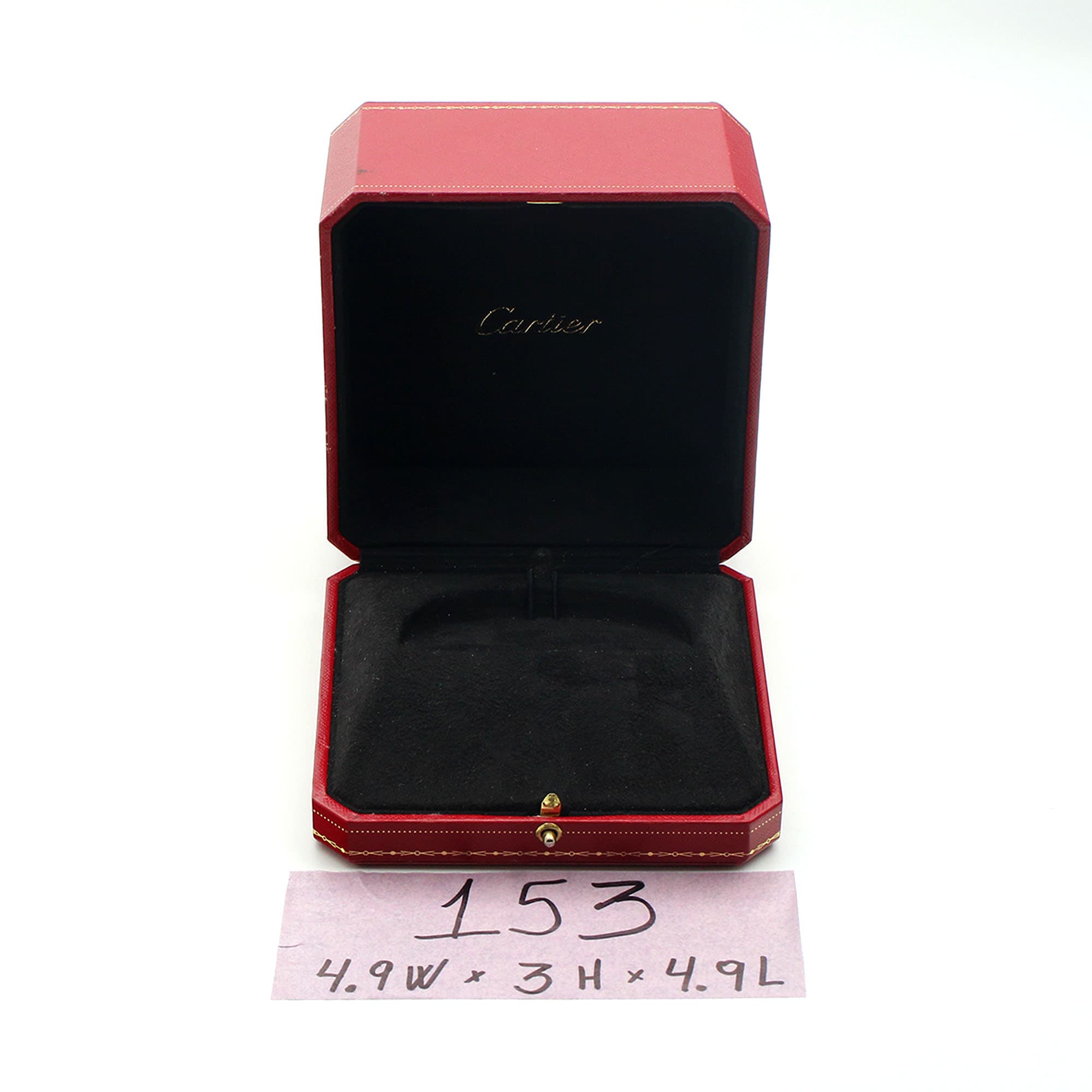 Box Cartier 4.9W x 3H x 4.9L For Love bangle