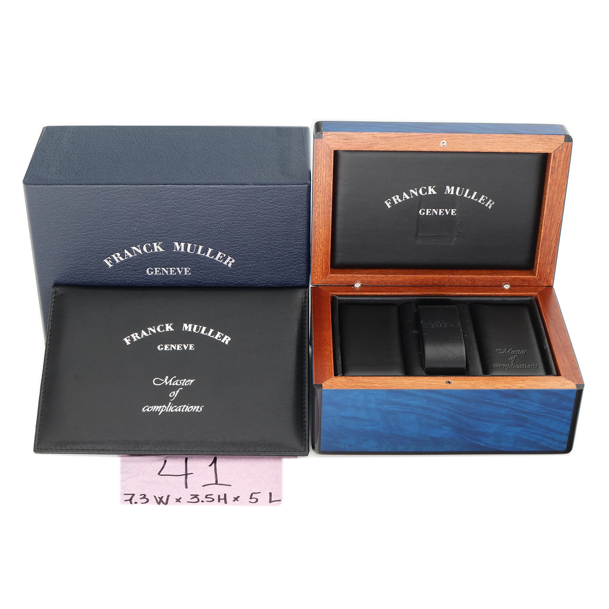 Box Franck Muller 7.3W x 3.5H x 5L