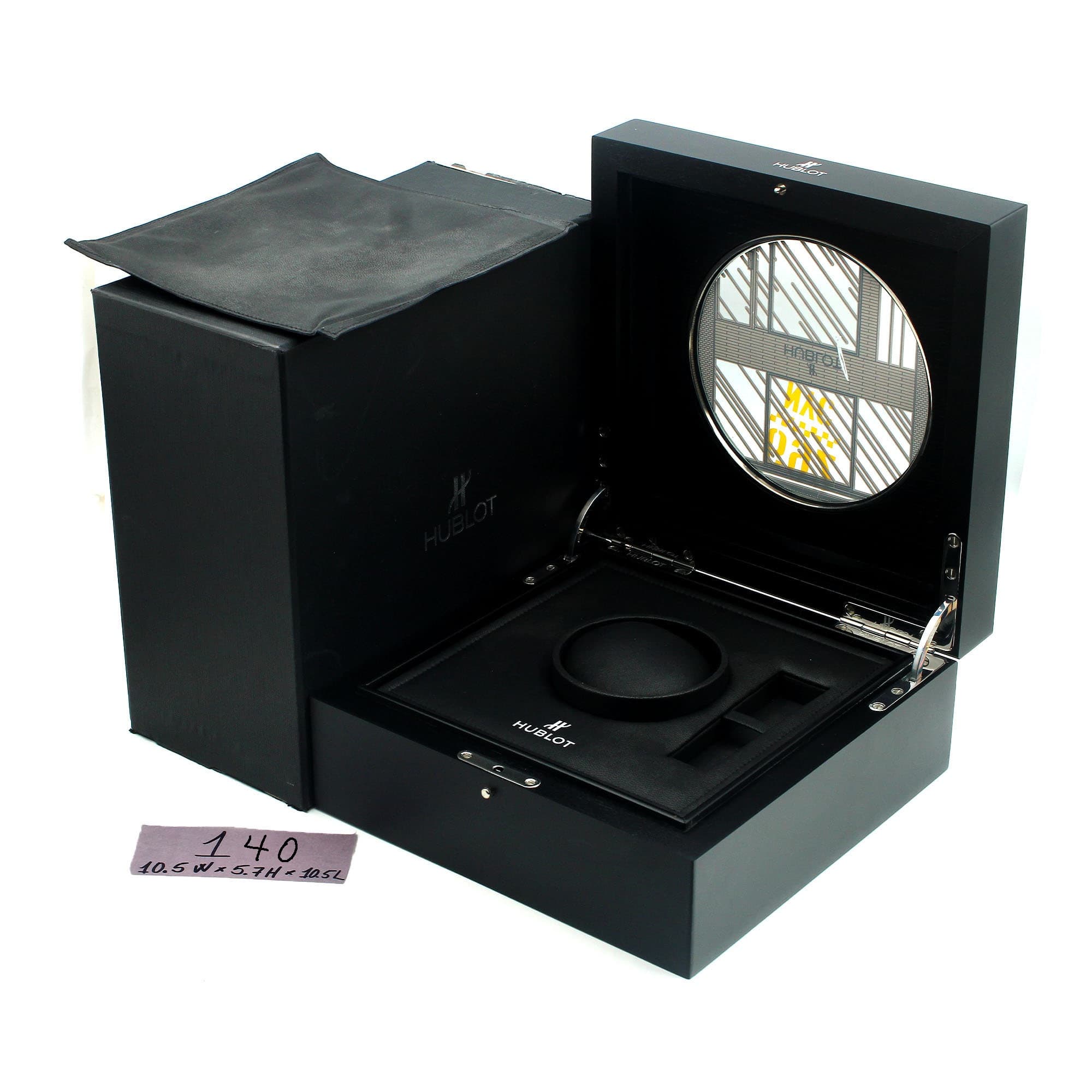 Box Hublot 10.5W x 5.7H x 10.5L