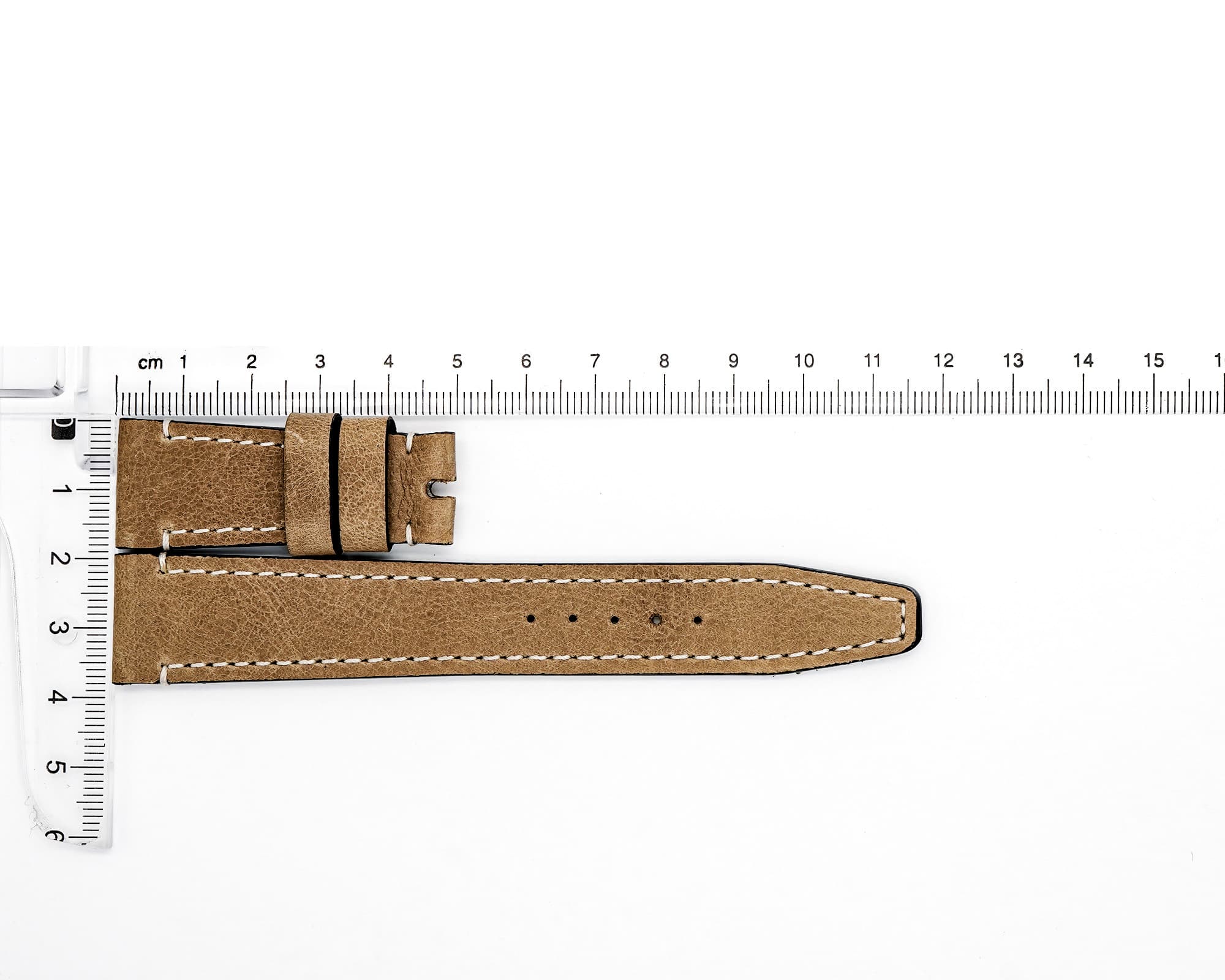 Factory Original Leather Tudor strap, Brown, 20x16mm