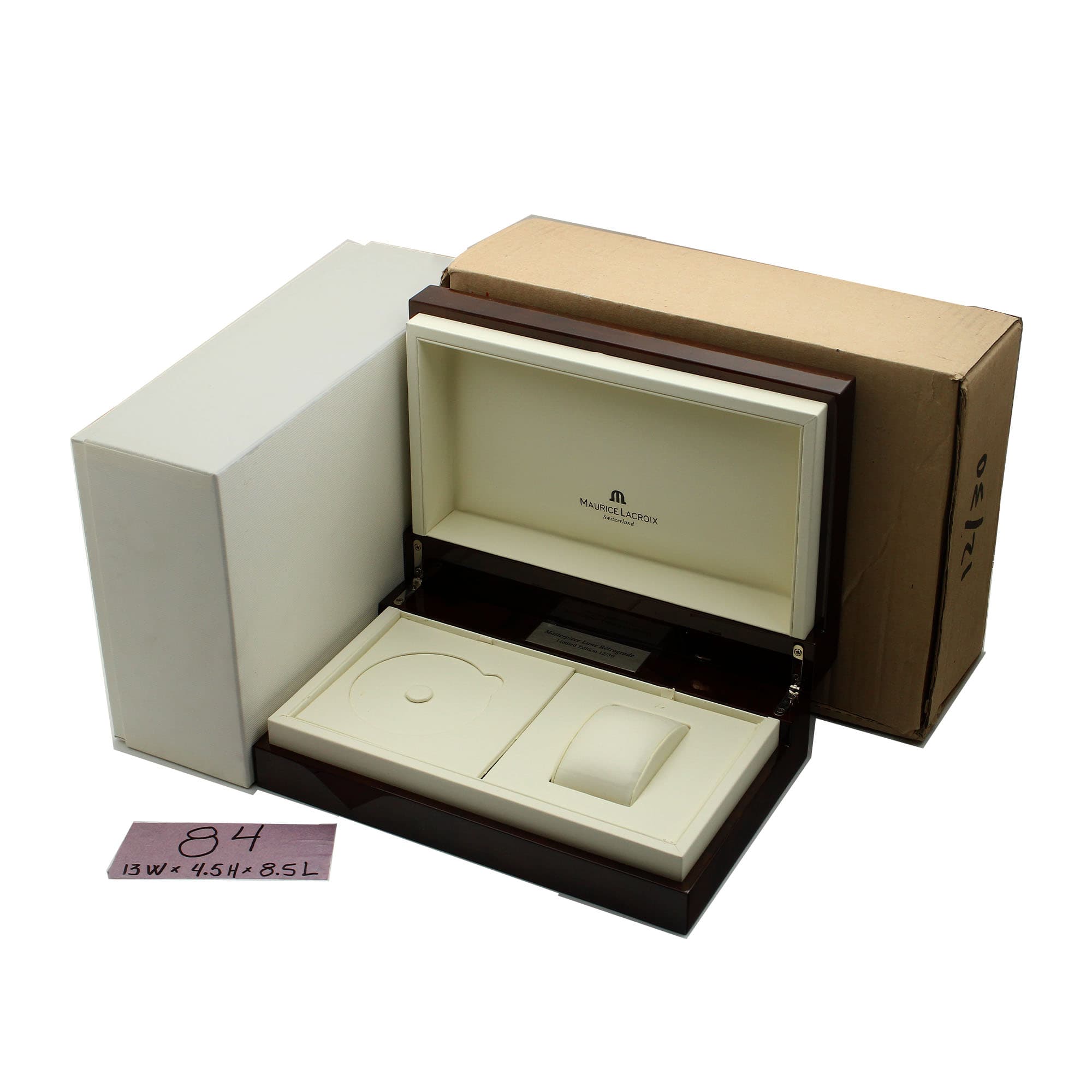 Box Maurice Lacroix 13W x 4.5H x 8.5L