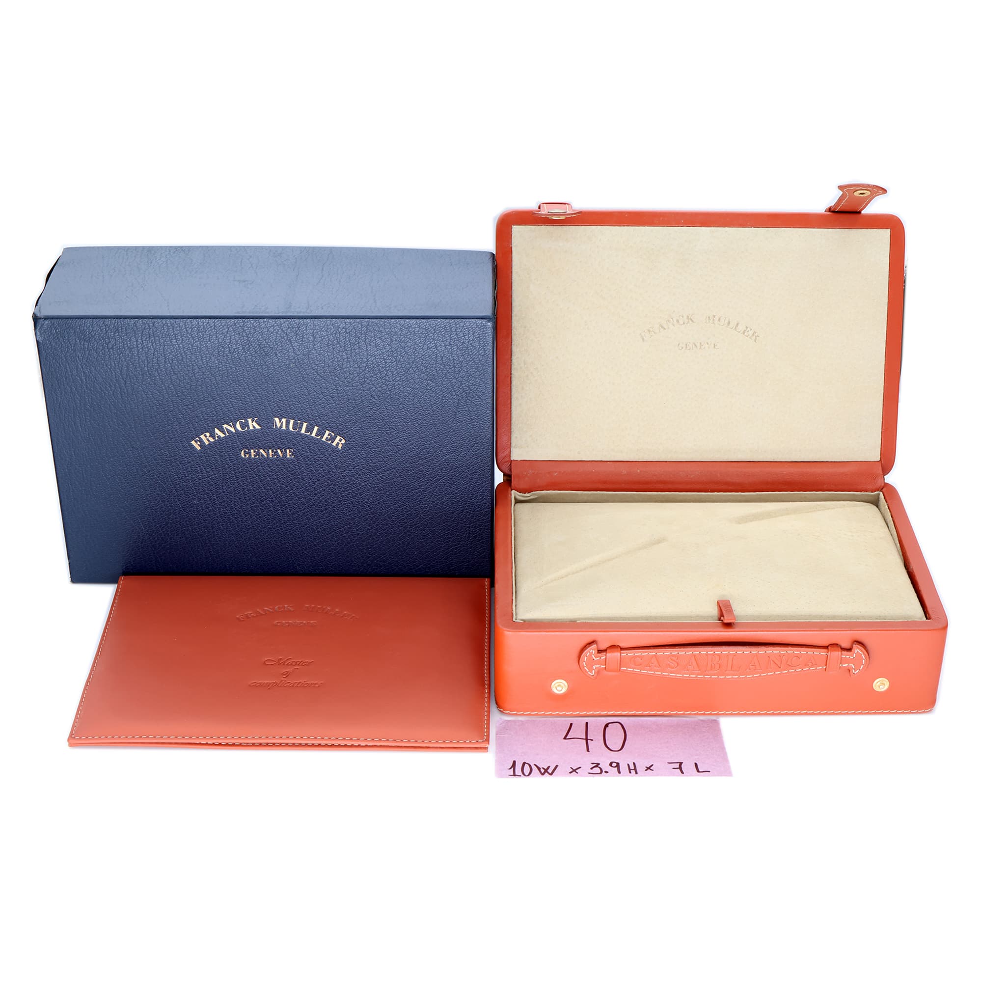Box Franck Muller 10W x 3.9H x 7L