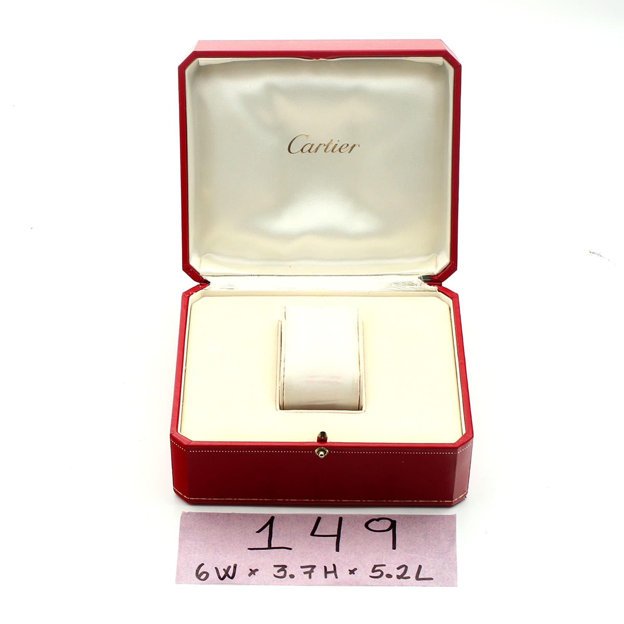 Box Cartier 6W x 3.7H x 5.2L