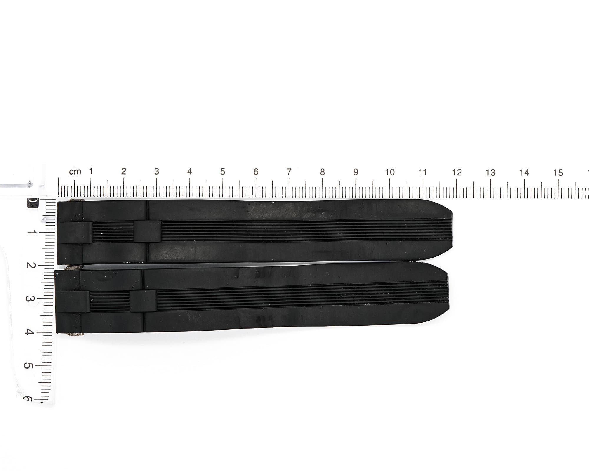 Factory Original Rubber Cartier strap, Black, 21x18mm