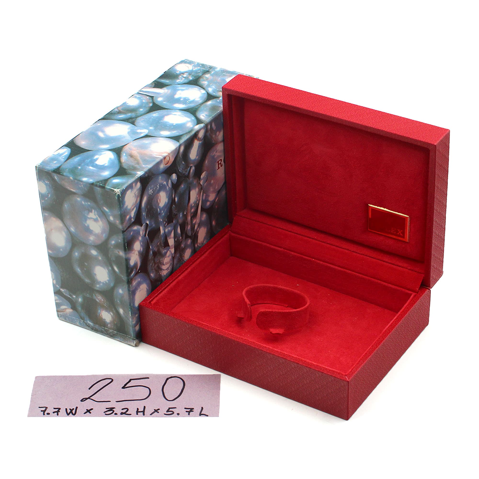 Box Rolex 7.7W x 3.2H x 5.7L