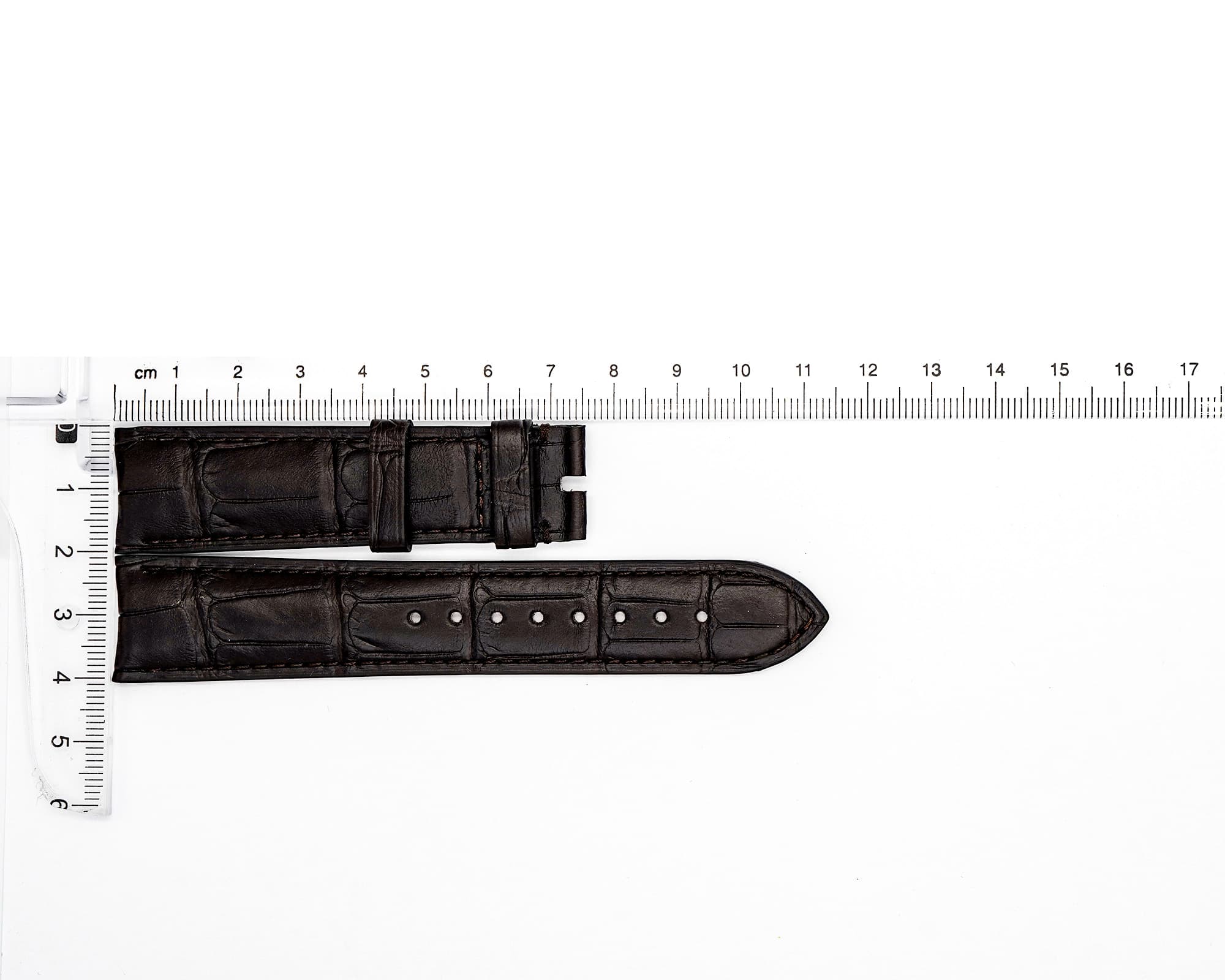 Factory Original Leather Vacheron Constantin strap, Brown, 20x18mm