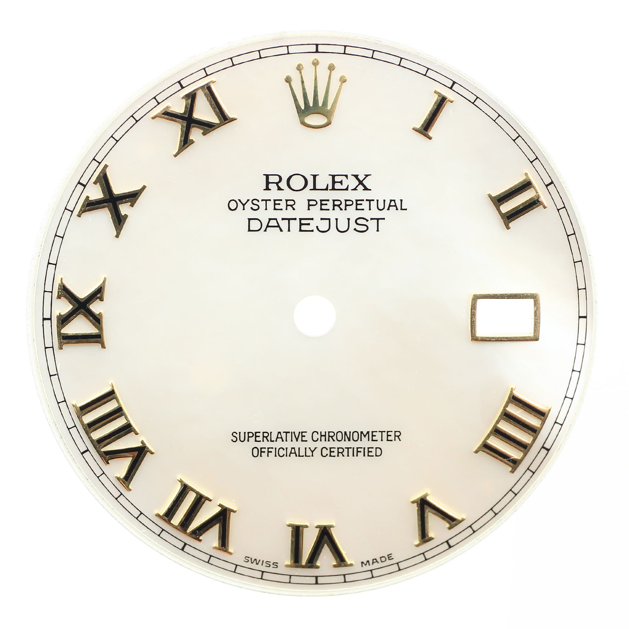 dial Bronze 36 for Rolex Mother of pearl
