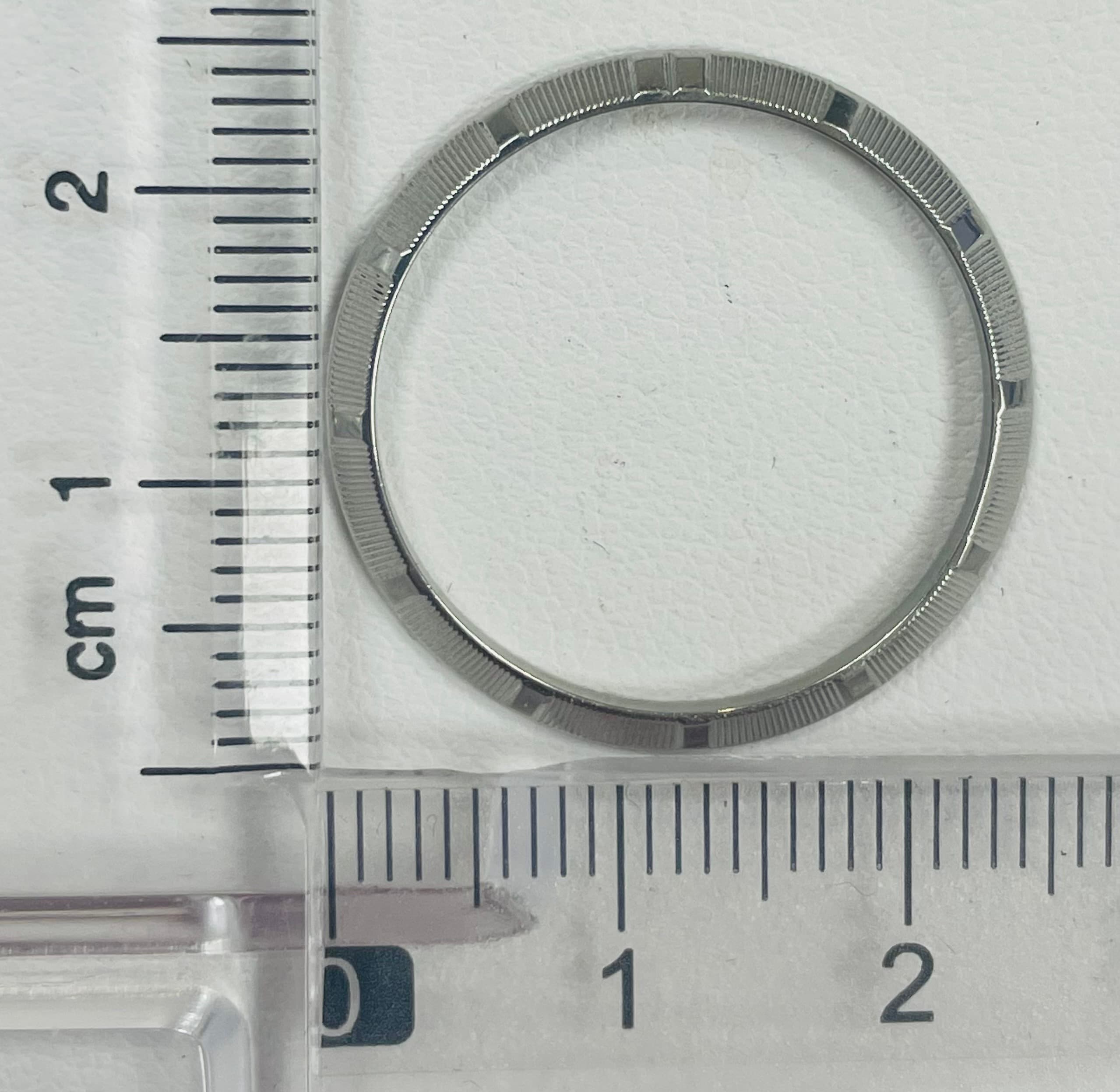 Original engine turn bezel for Rolex Oyster perpetual 26mm ref 6723