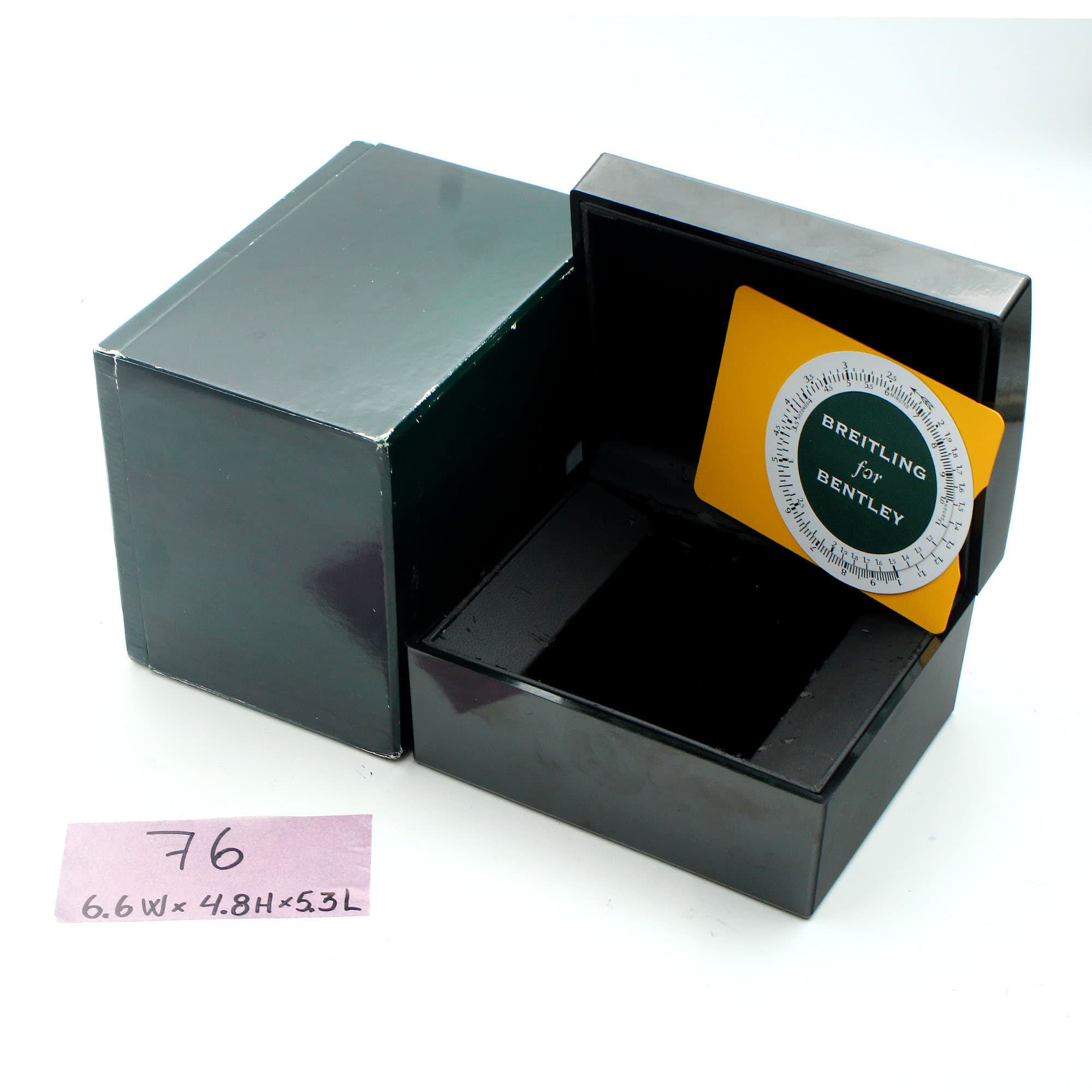 Box Breitling 6.6W x 4.8H x 5.3L