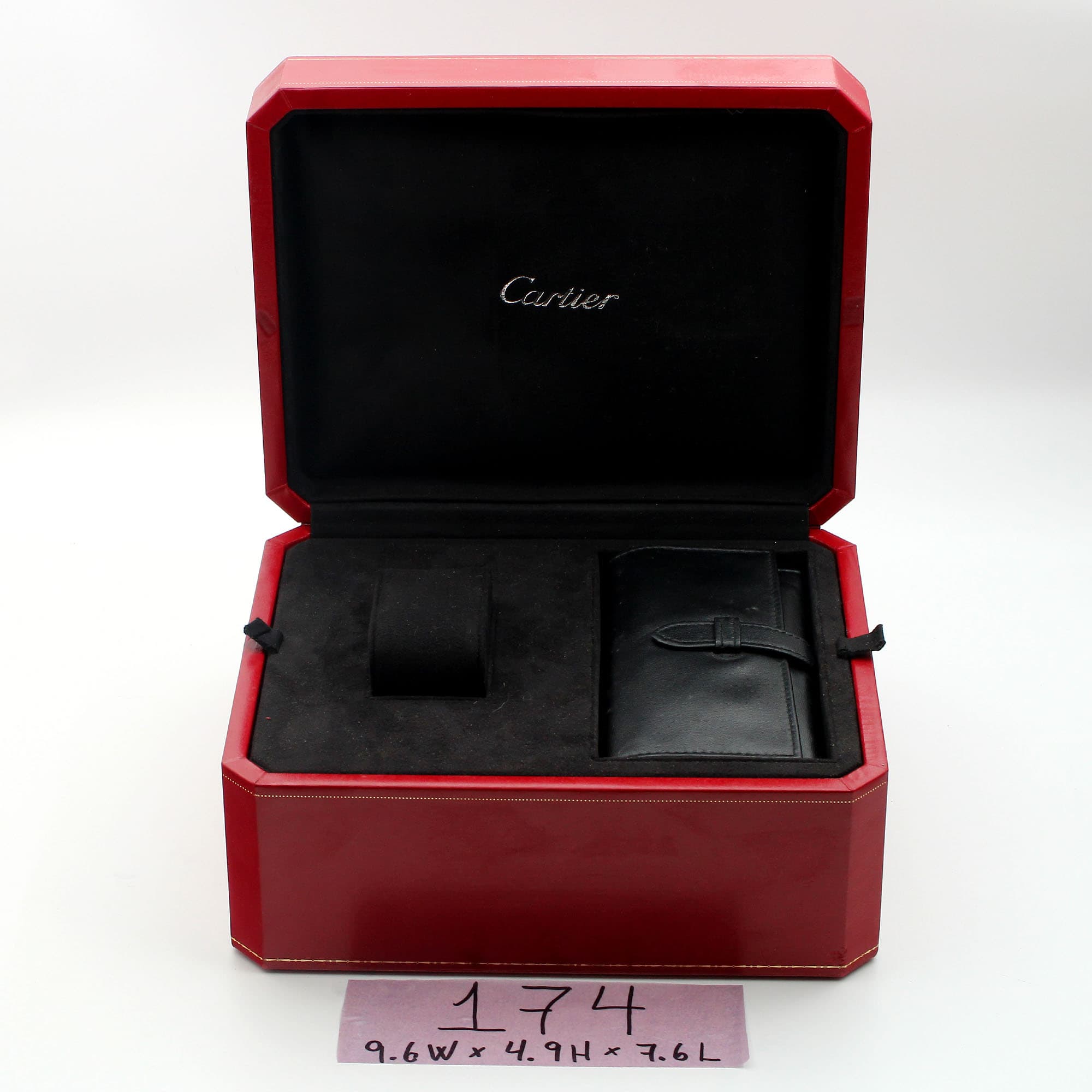 Box Cartier 9.6W x 4.9H x 7.6L