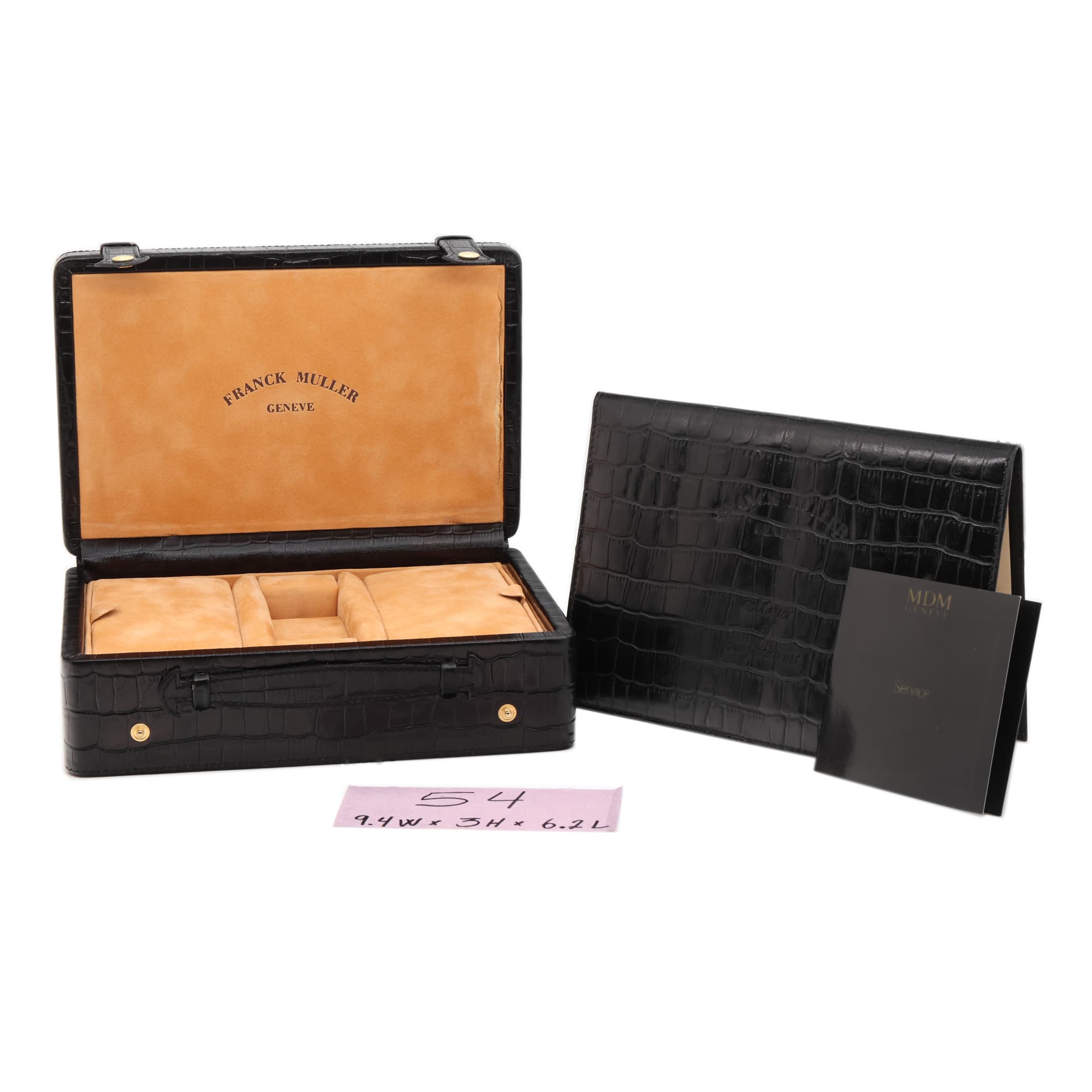 Box Franck Muller 9.4W x 3H x 6.2L