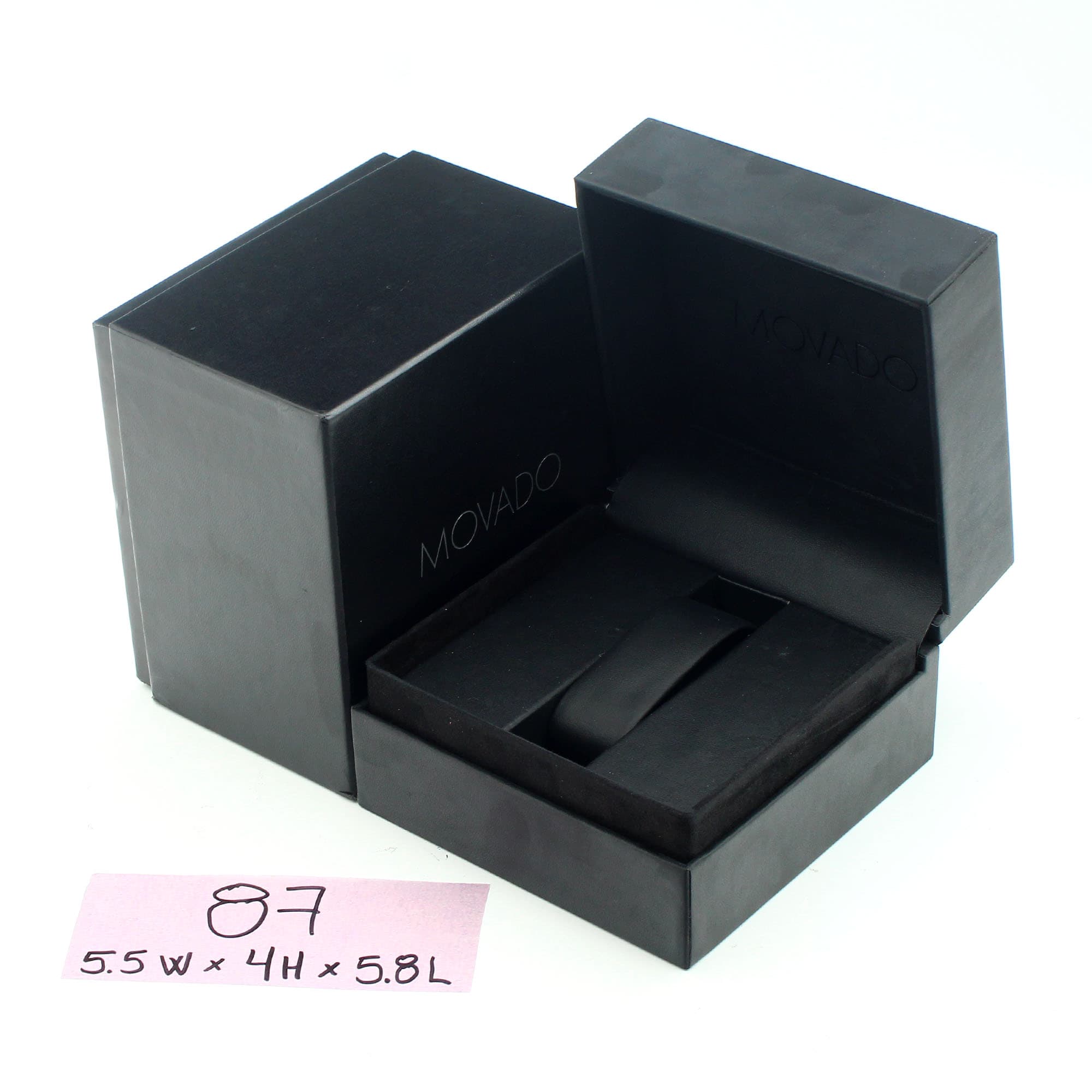Box Movado 5.5W x 4H x 5.8L