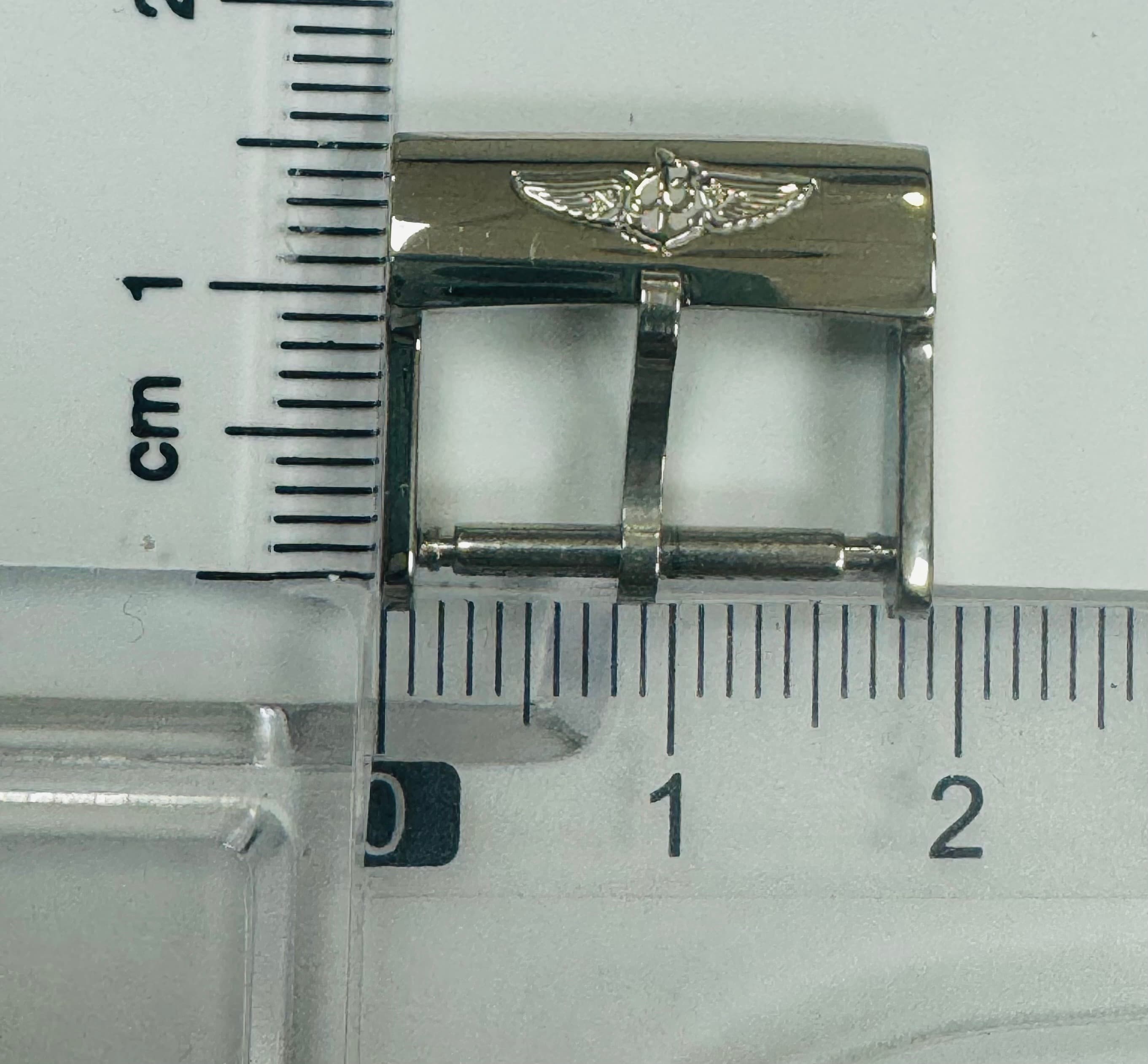 Factory stainless steel Breitling tang buckle for 16.0 mm strap