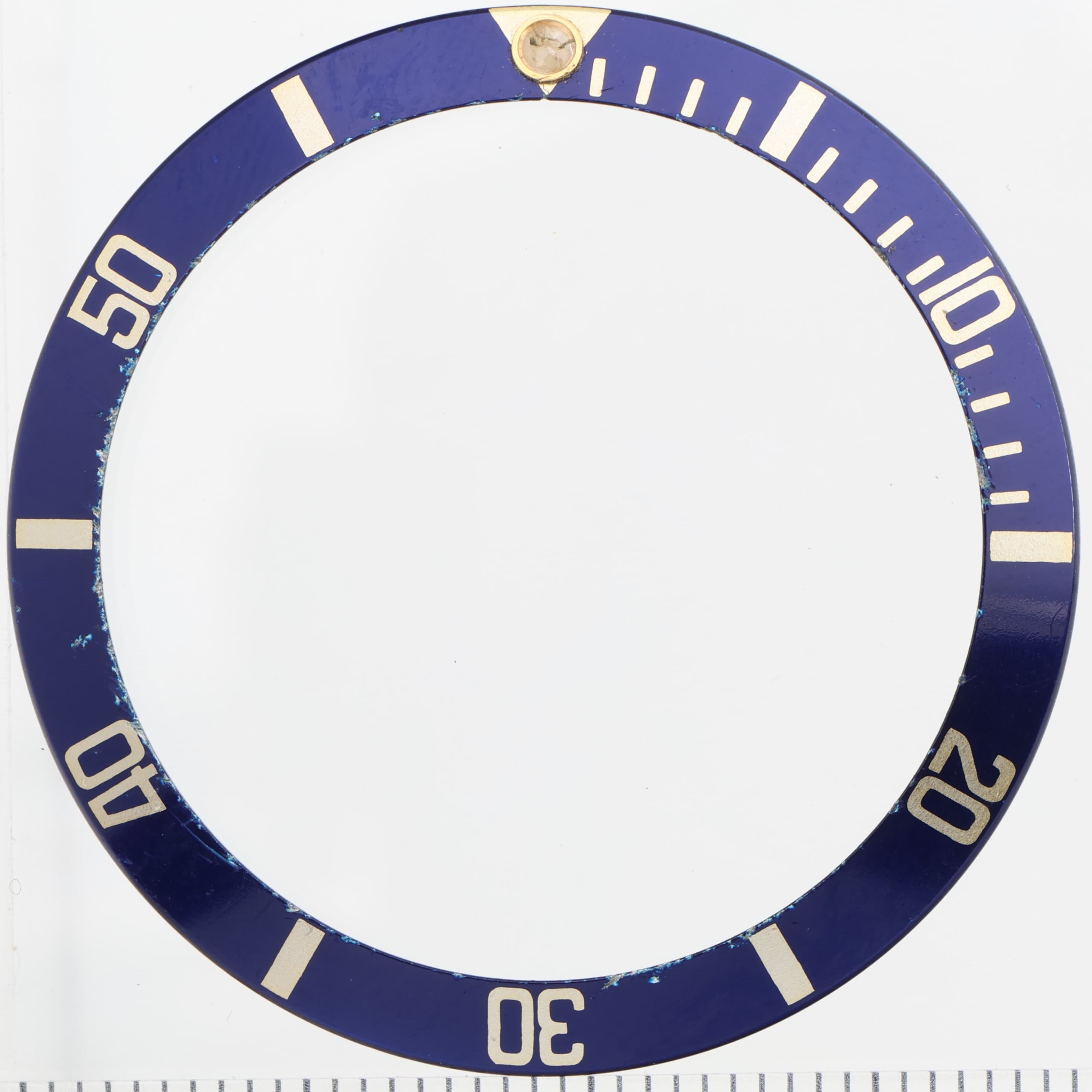 Factory original insert bezel for Rolex Submariner 16803 16808