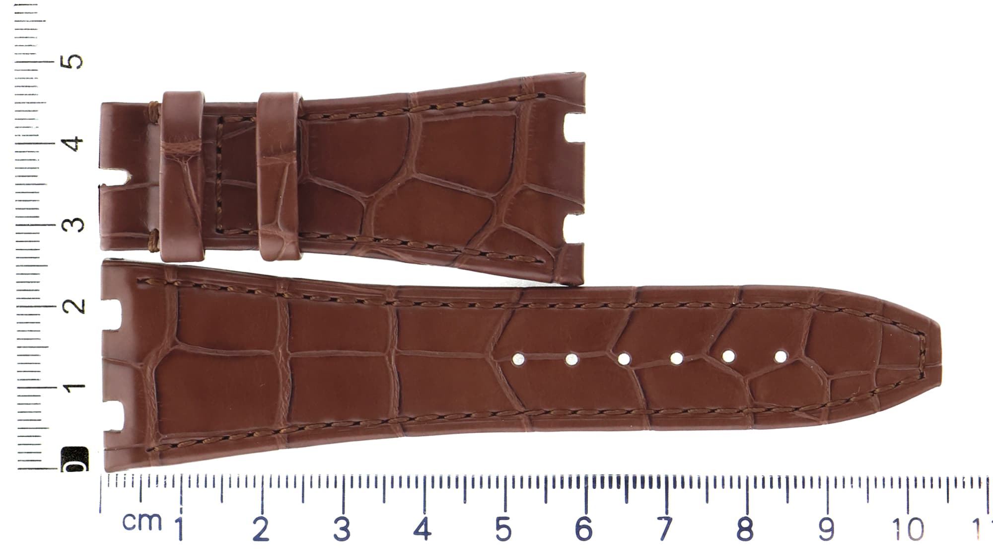 Unworn factory Audemars Piguet brown leather strap 26.5x18mm