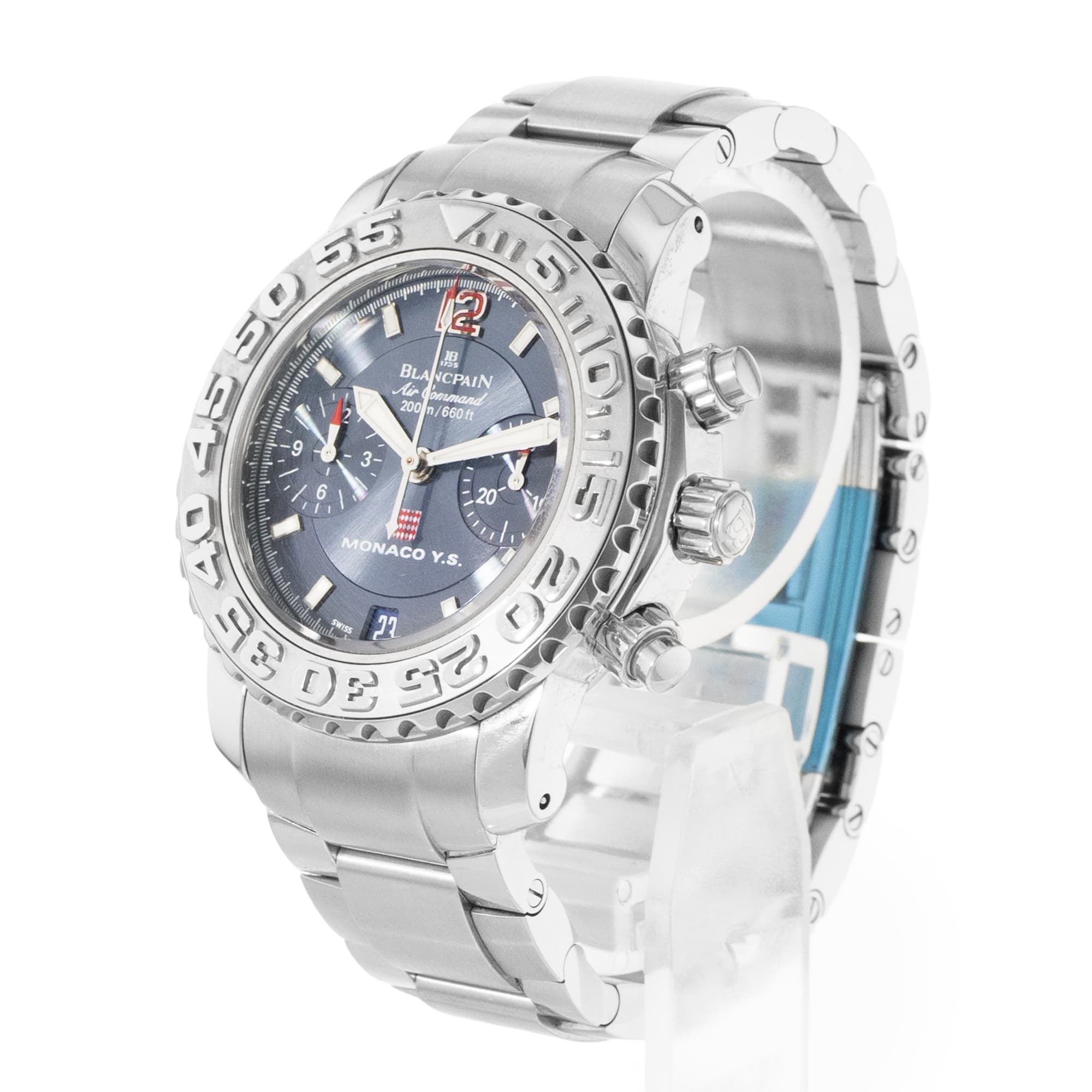 Blancpain Air Command Chronograph 2485F-1140-M71 Steel Chronograph Ladies Watch