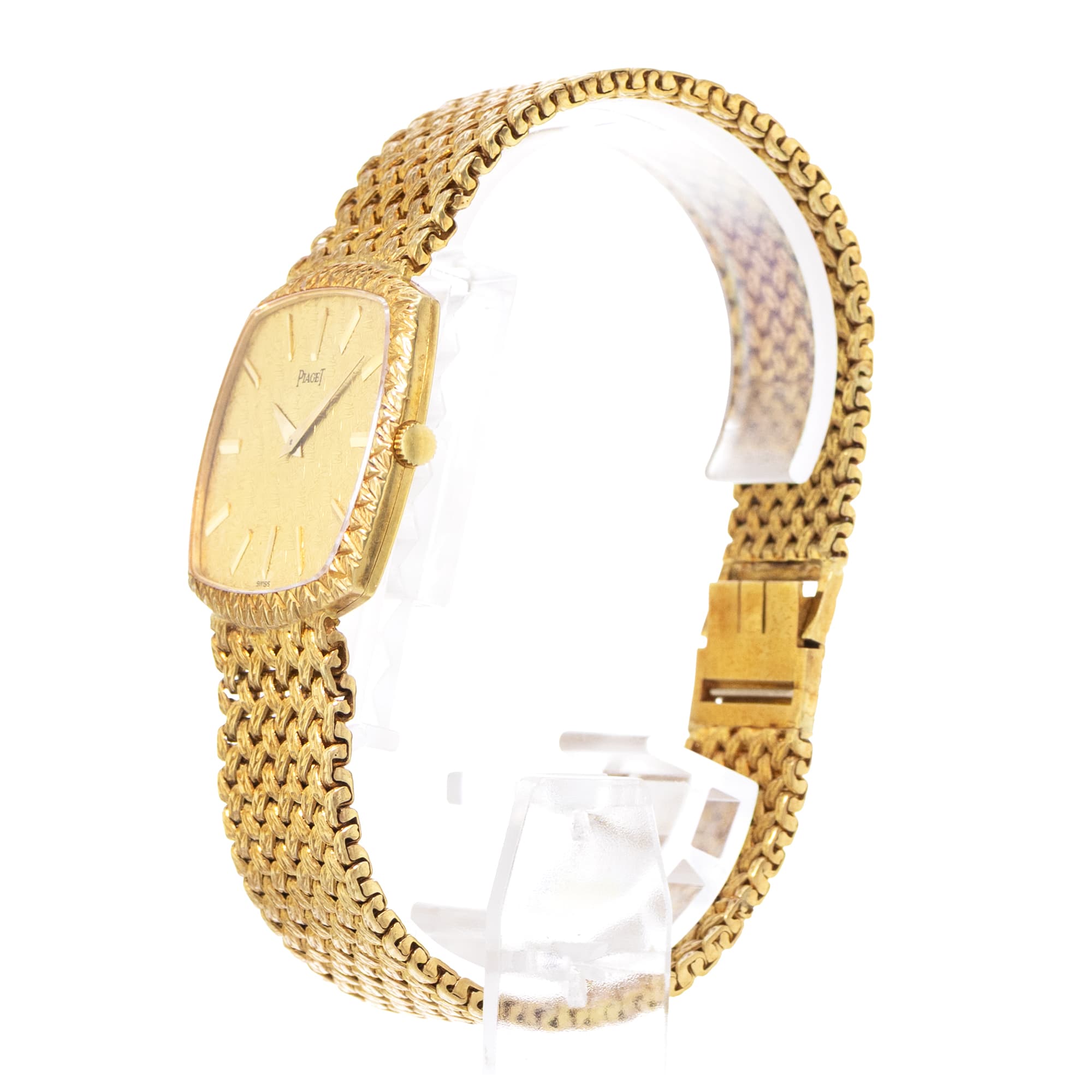 Piaget Dancer 9731D2 30mm Vintage Champagne Dial Yellow Gold Ladies Watch